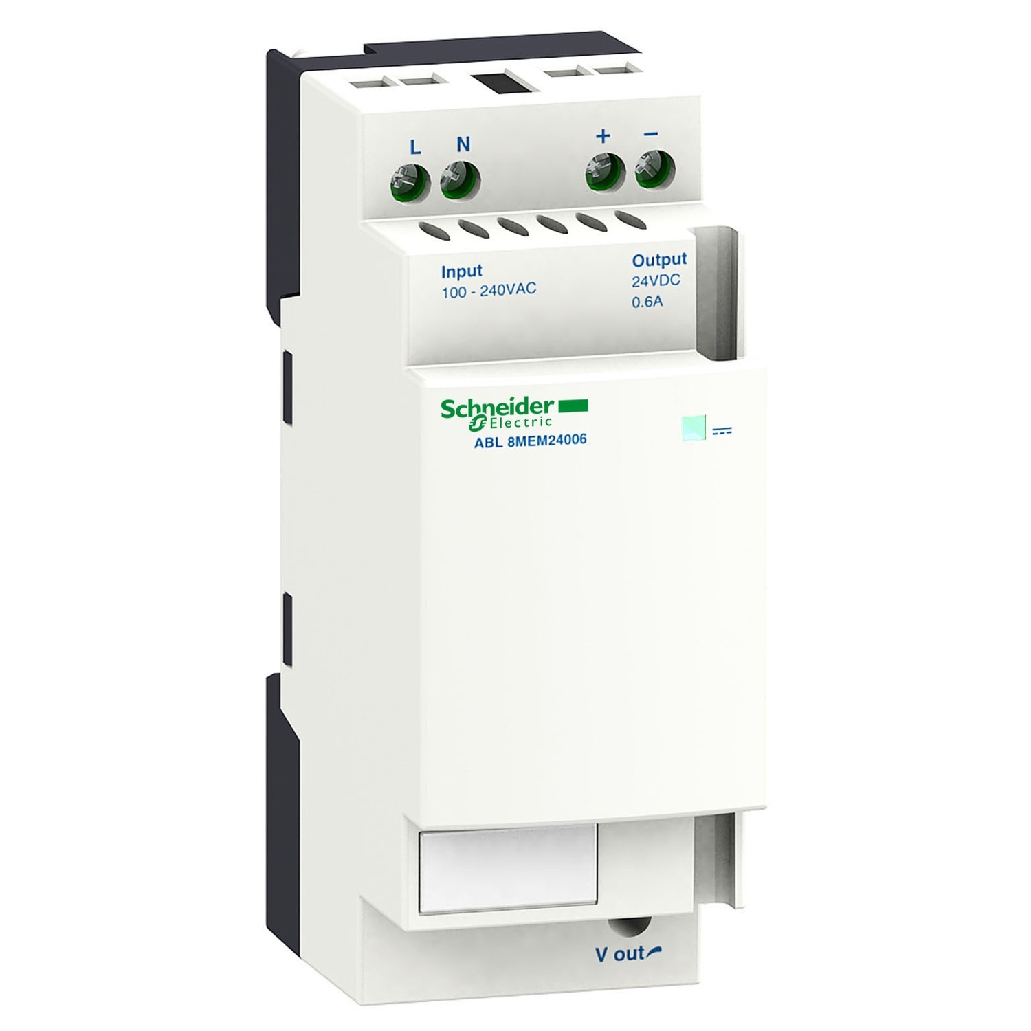 ABL8MEM24003 – Regulated Switch Power Supply, 1 or 2-phase, 100..240V AC, 24V, 0.3 A | Schneider Electric