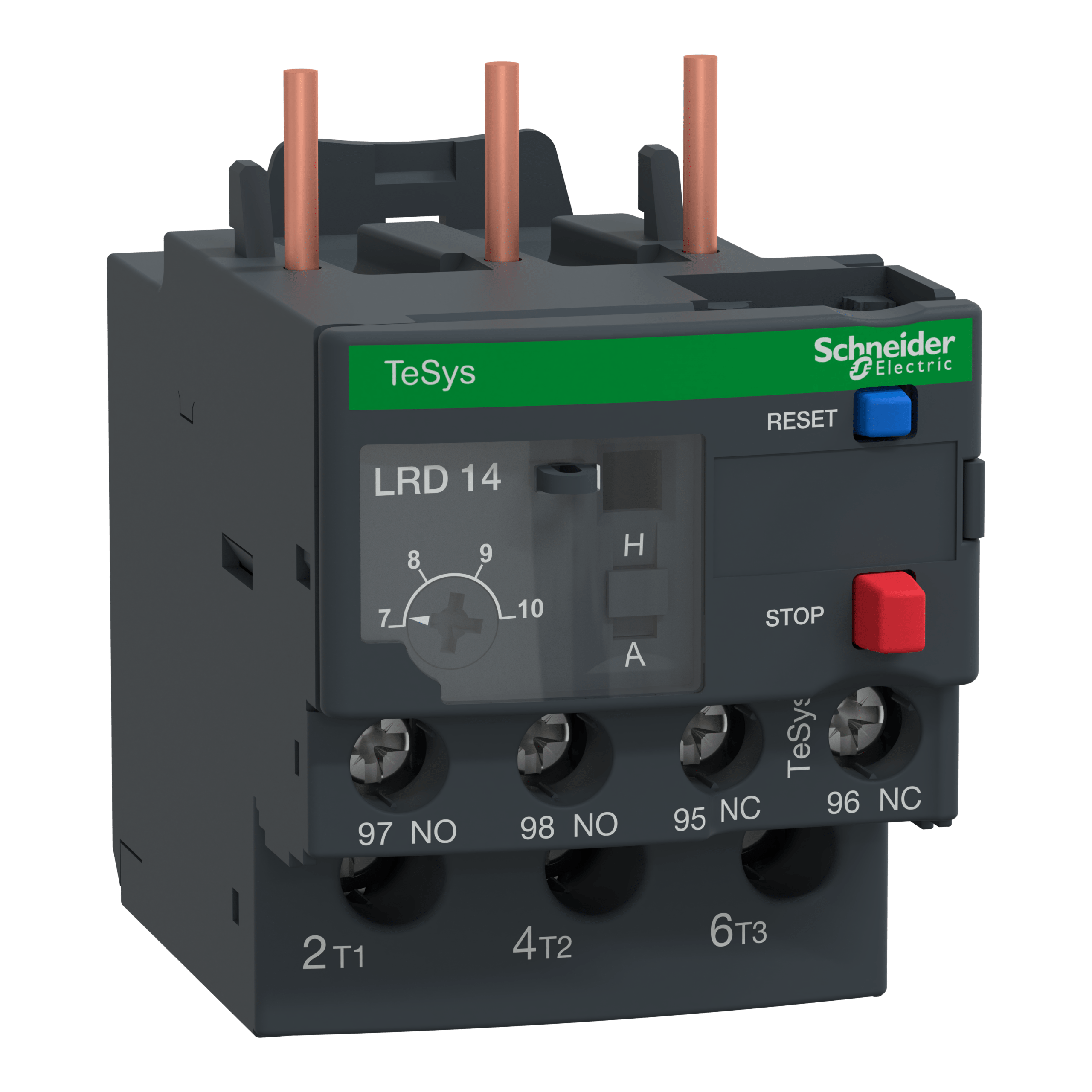 LRD14 - TeSys LRD thermal overload relays - 7...10 A - class 10A Schneider Electric