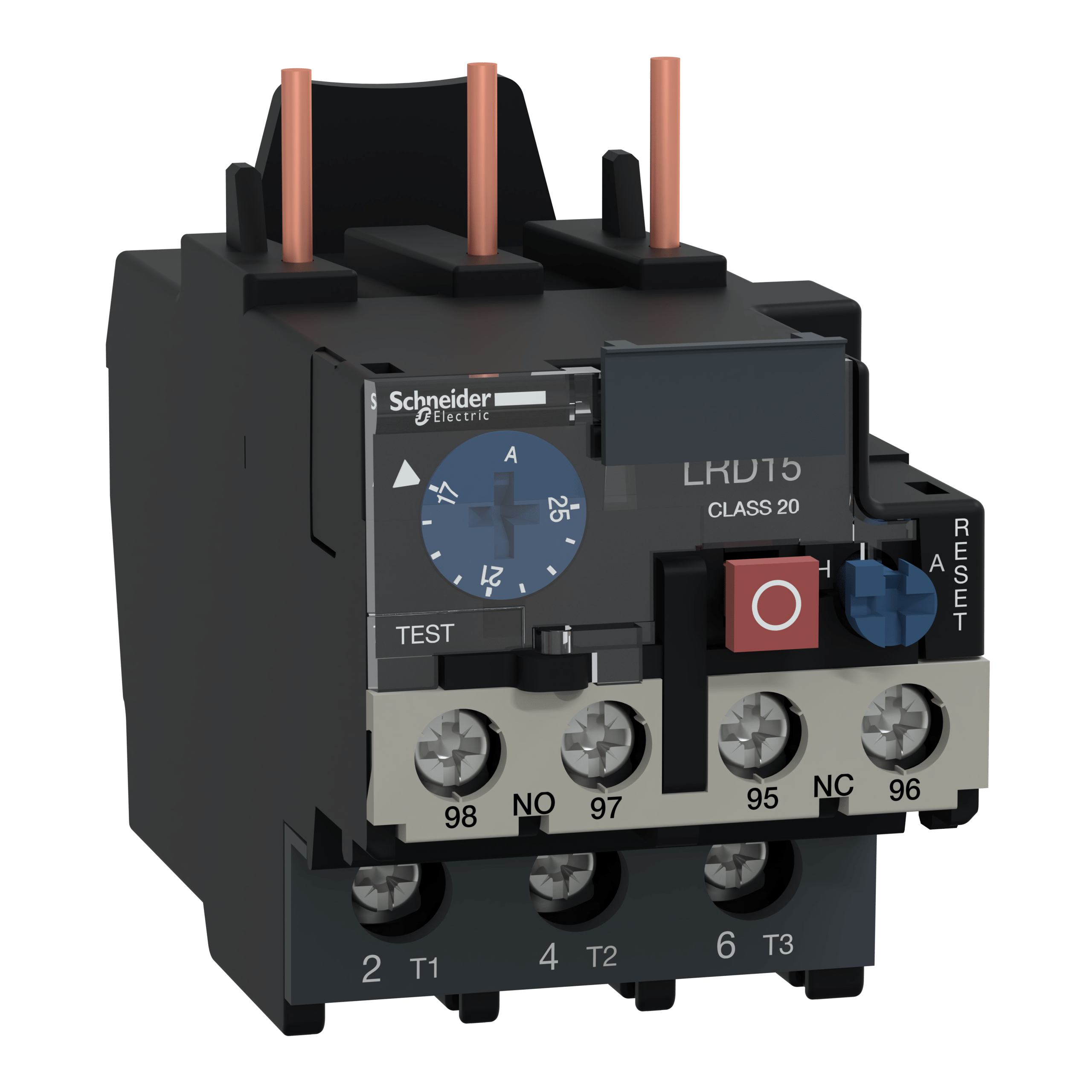 LRD1522 - TeSys LRD thermal overload relays - 17...25 A - class 20 Schneider Electric
