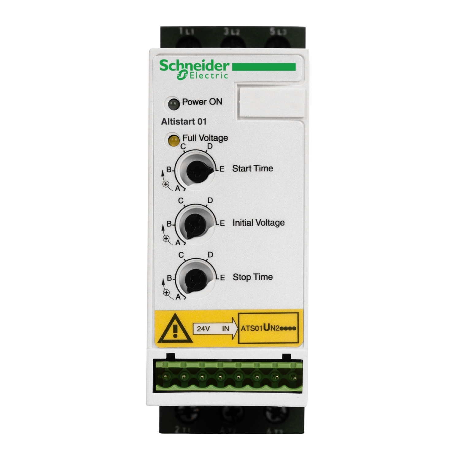 ATSU01N212LT – Soft starter for asynchronous motor - ATSU01 - 12 A - 200..480V - 2.2..5.5 KW | Schneider Electric