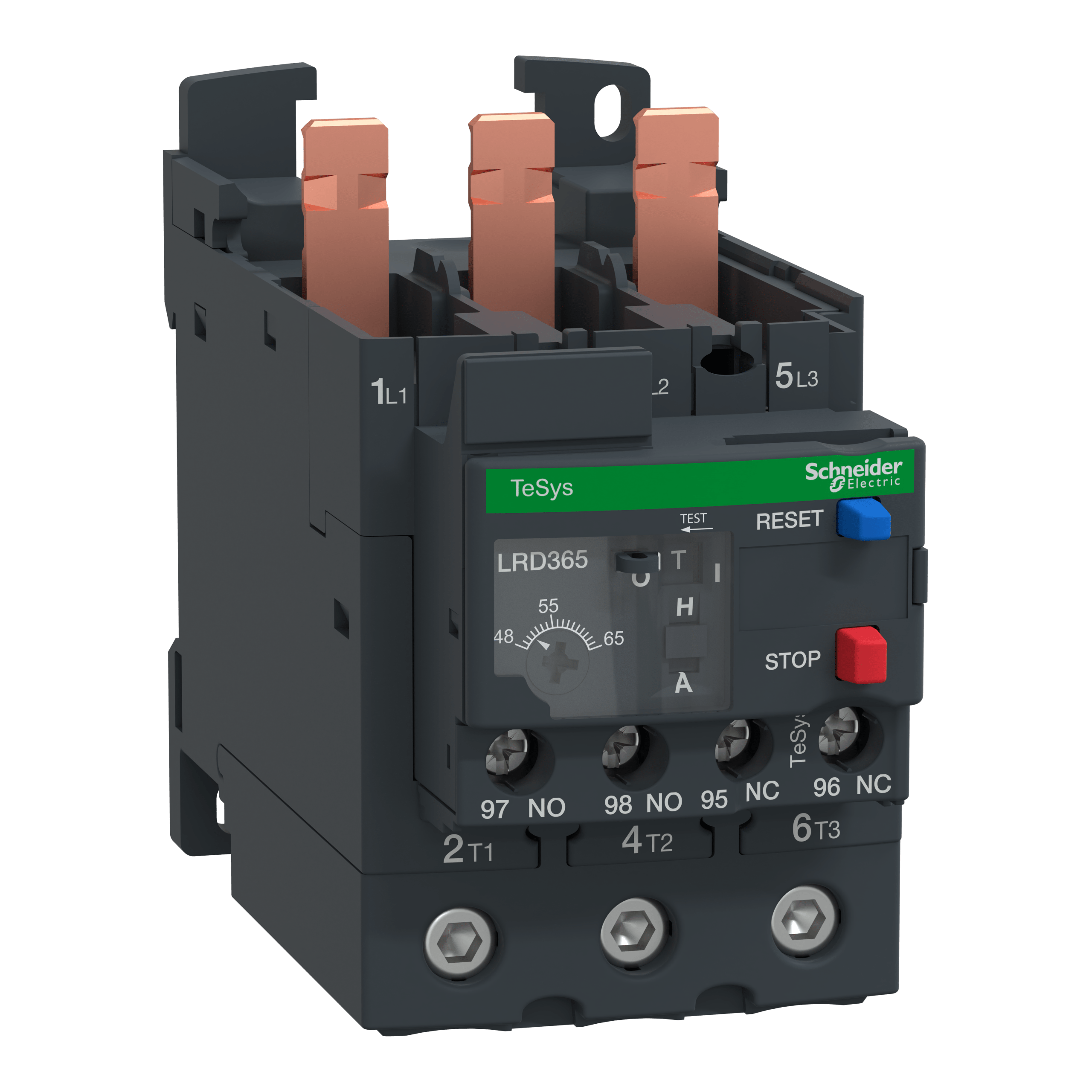 LRD365 - TeSys LRD thermal overload relays - 48...65 A - class 10A Schneider Electric