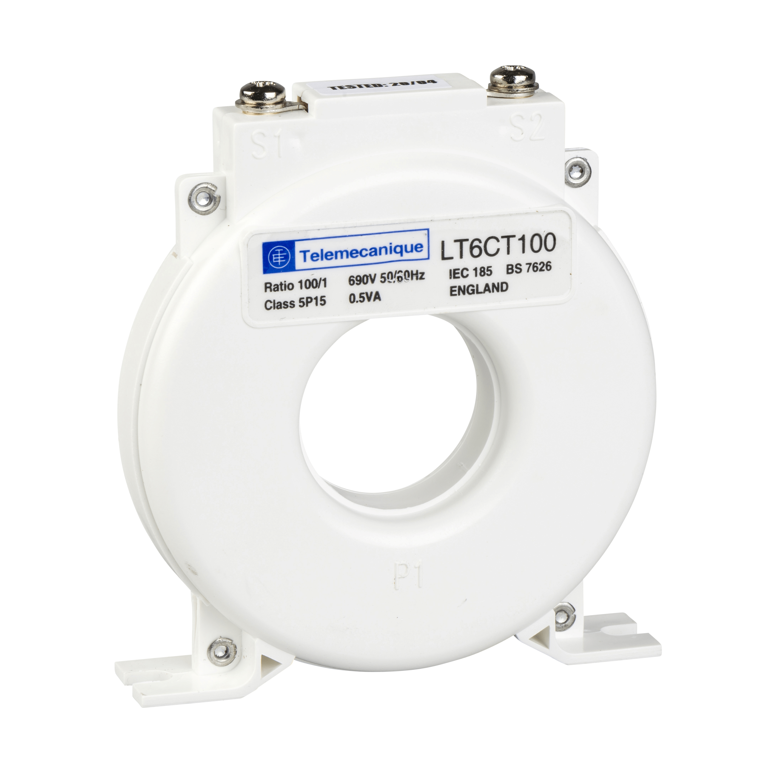 LT6CT1001 – Current transformer TeSys T LT6CT - 100/1 A - accuracy: class 5P | Schneider Electric