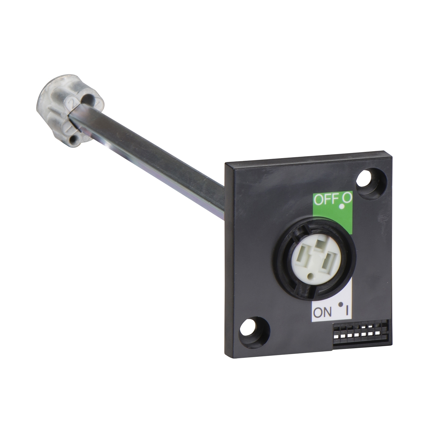 Right side rotary handle INS 40..160 - black handle