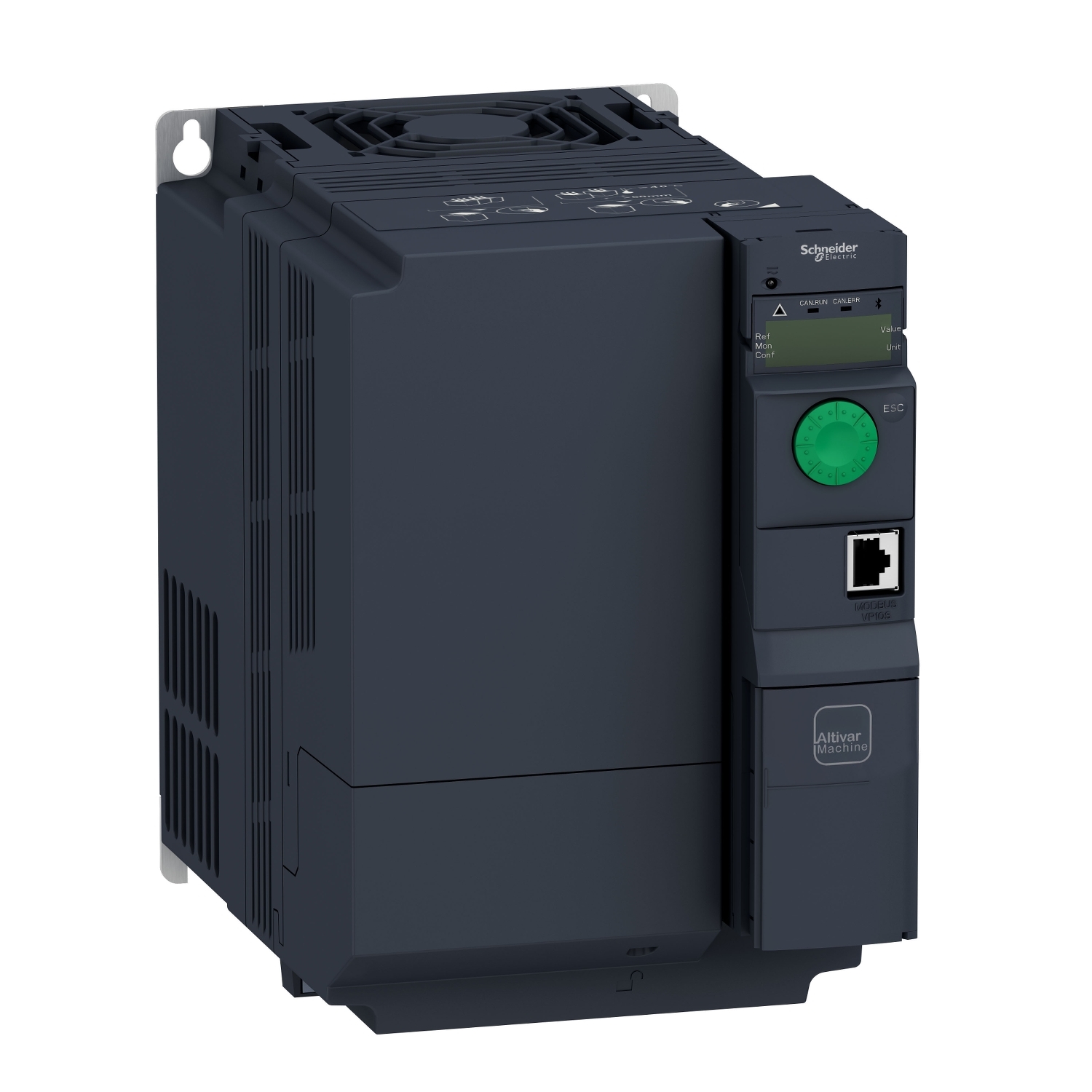 Variable speed drive, Altivar Machine ATV320, 7.5 kW, 380…500 V, 3 phases, book