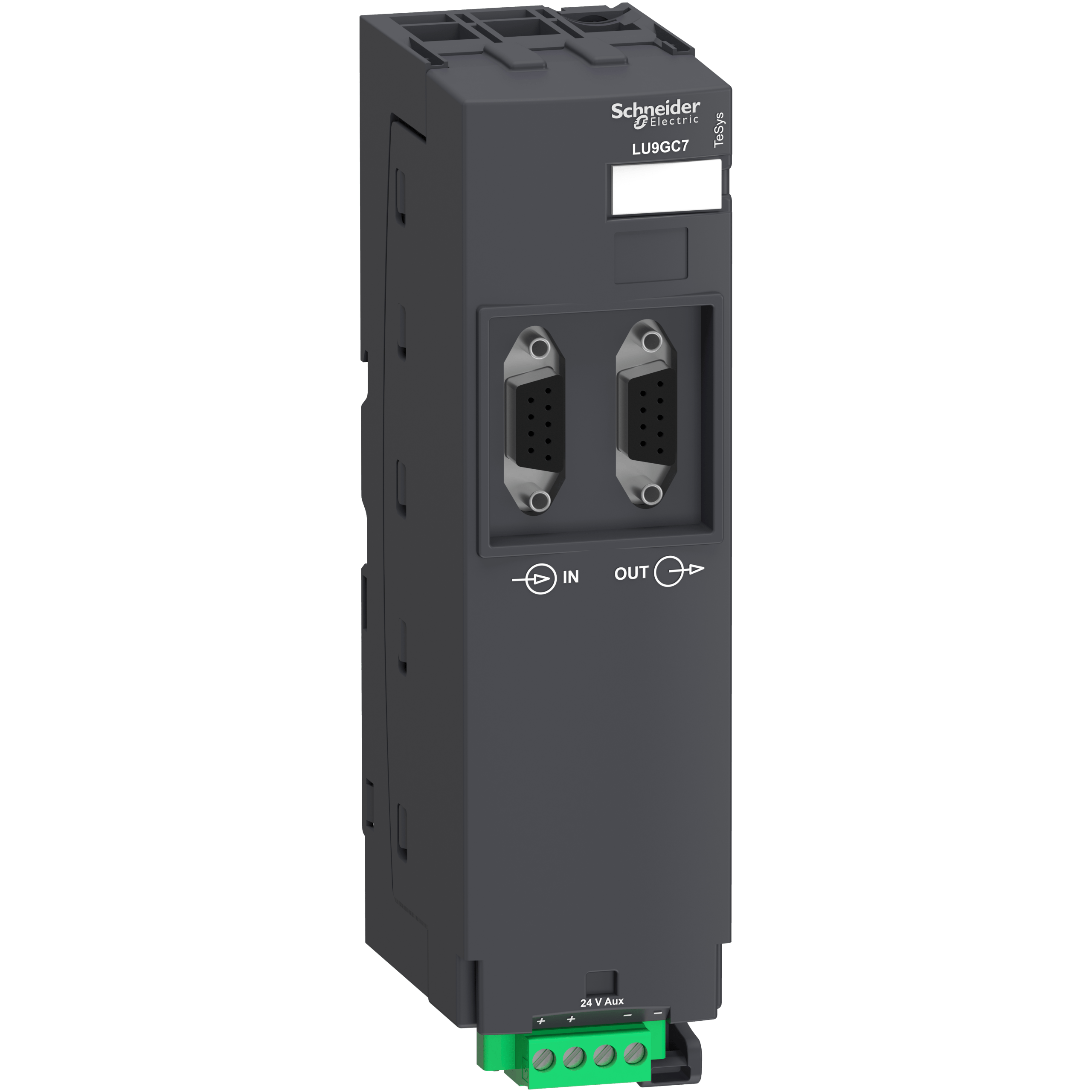 LU9GC7 - TeSys U profibus DP power supply module LU9 G - for TeSysU starter-controllers Schneider Electric
