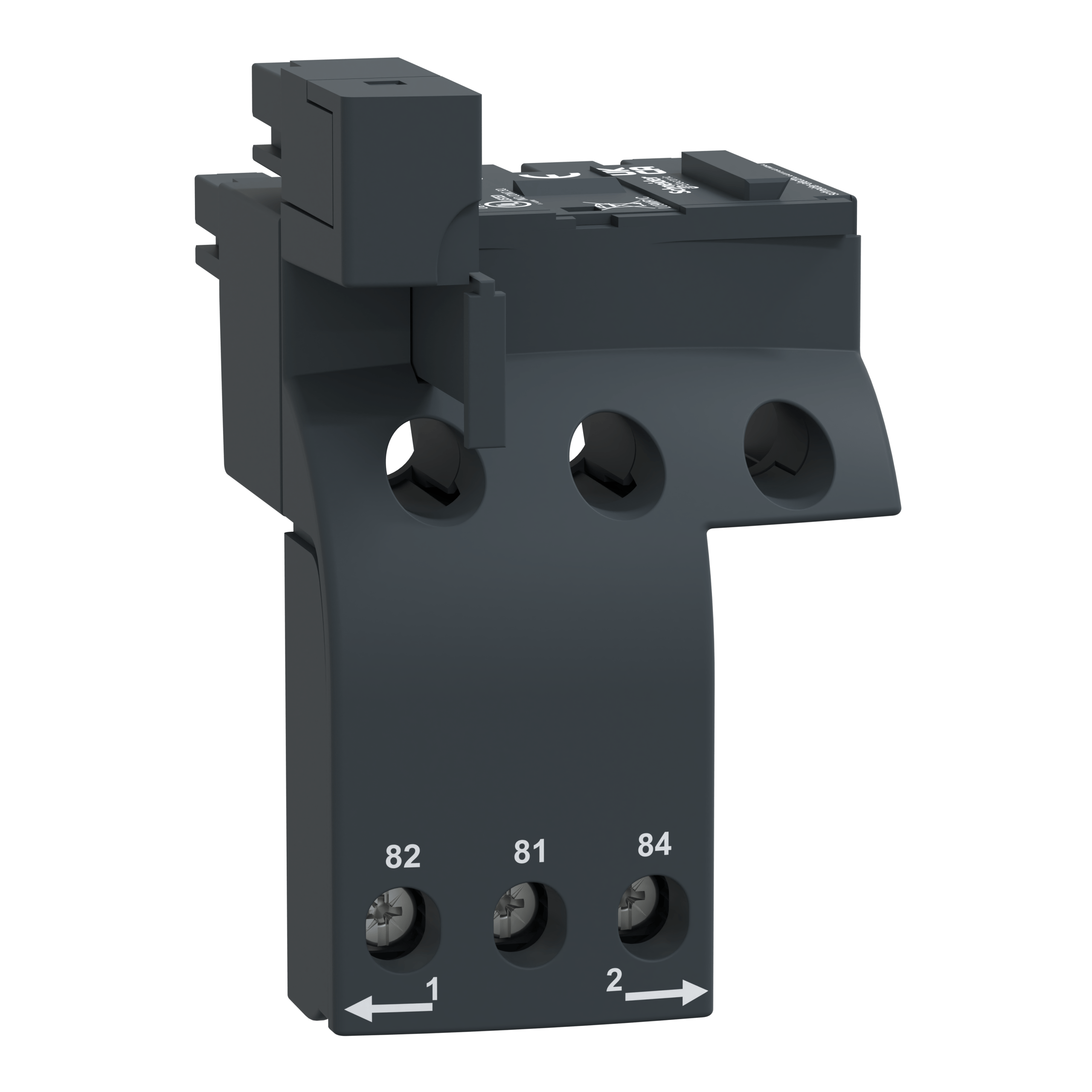 LU9MR1C - control circuit pre-wired connector - for reversing motor starter TeSys U Schneider Electric