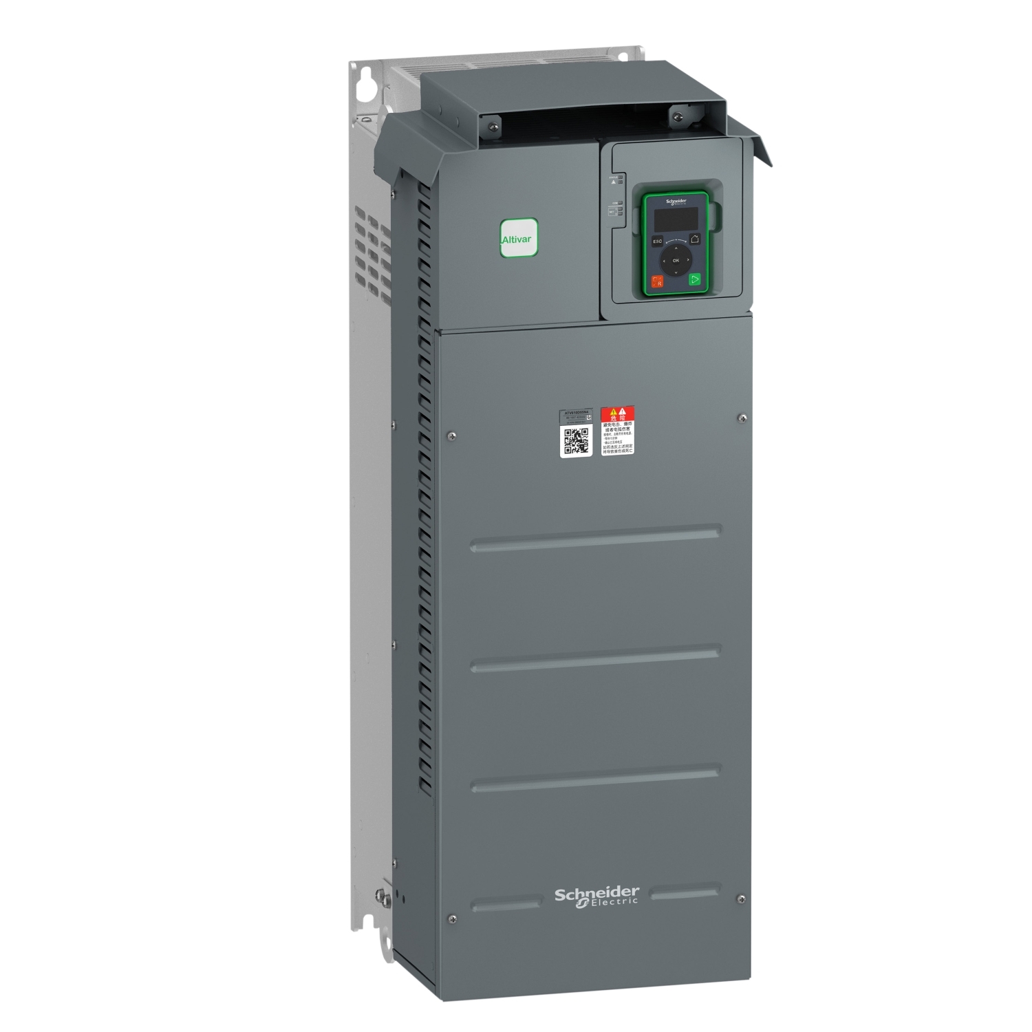 Variable speed drive ATV610, 90 kW/125 HP, 380…460 V, IP20
