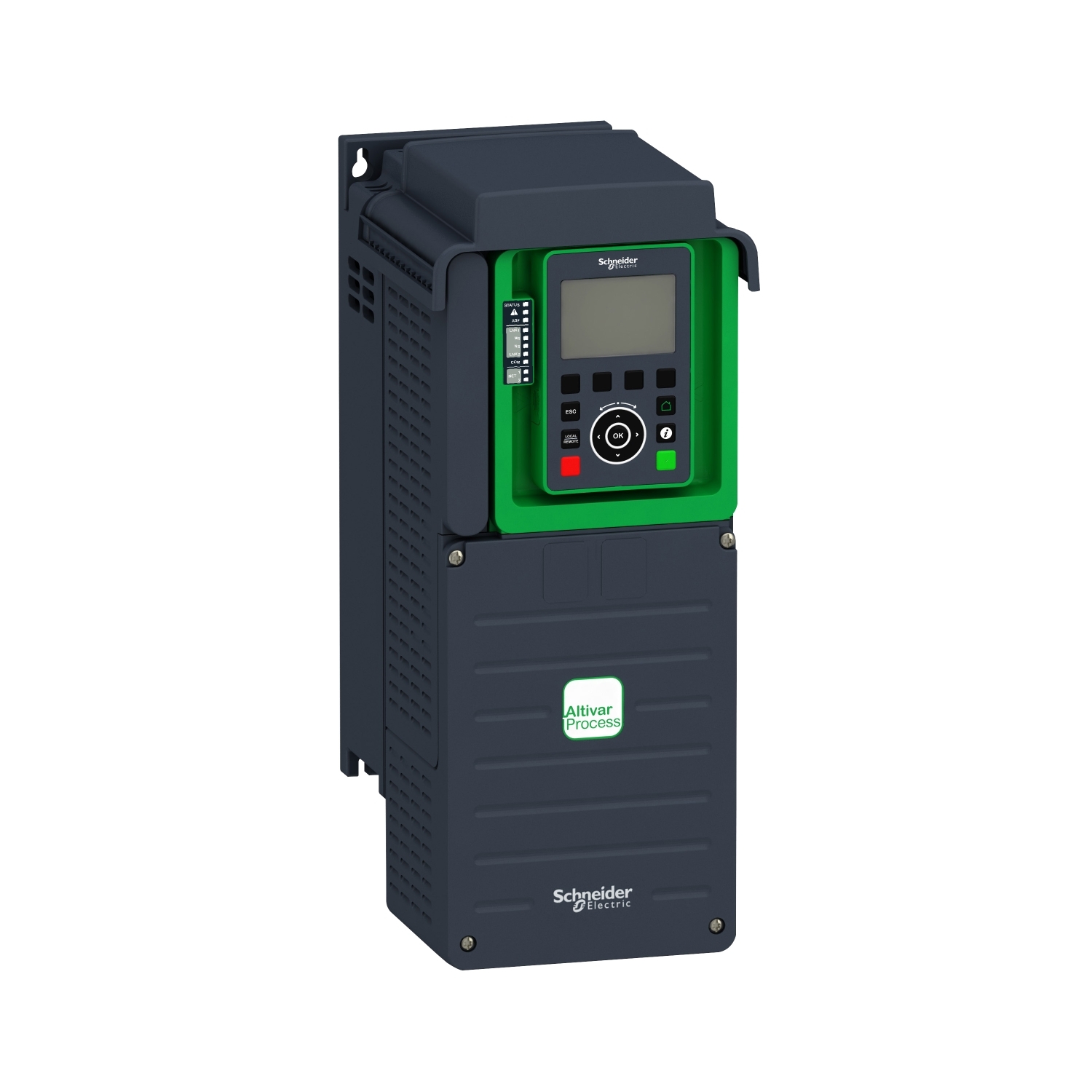 ATV930D11N4 – Variable speed drive, Altivar Process ATV900, ATV930, 11 kW, 400/480 V, with braking unit, IP21 | Schneider…