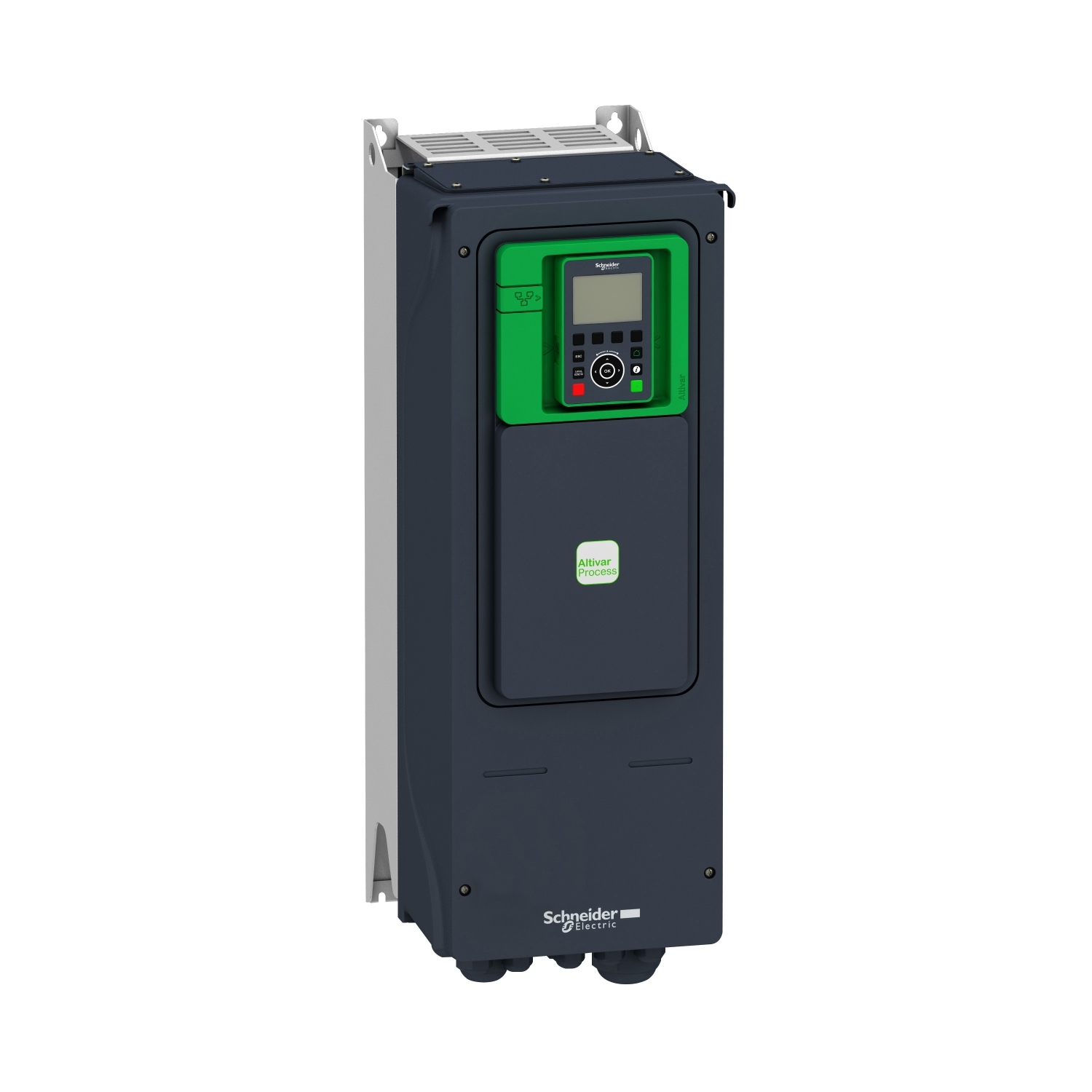 ATV950U07N4 – Variable speed drive, Altivar Process ATV900, ATV950, 0,75 kW, 400/480 V, with braking unit, IP55 | Schneide…