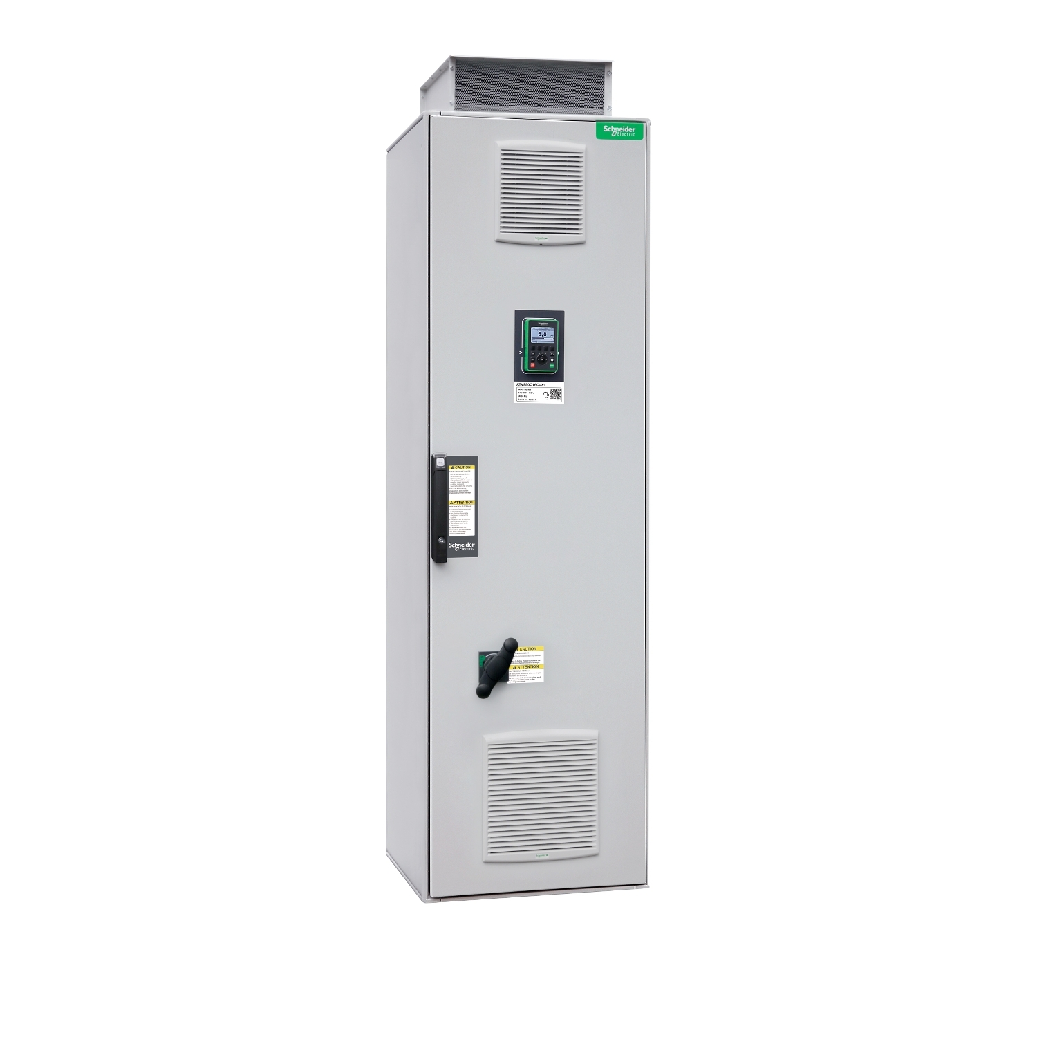 ATV980C16Q4X1 – Variable speed drive, Altivar Process ATV900, Regenerative System ATV980 -160/132 kW, 400 V with CE, IP23…