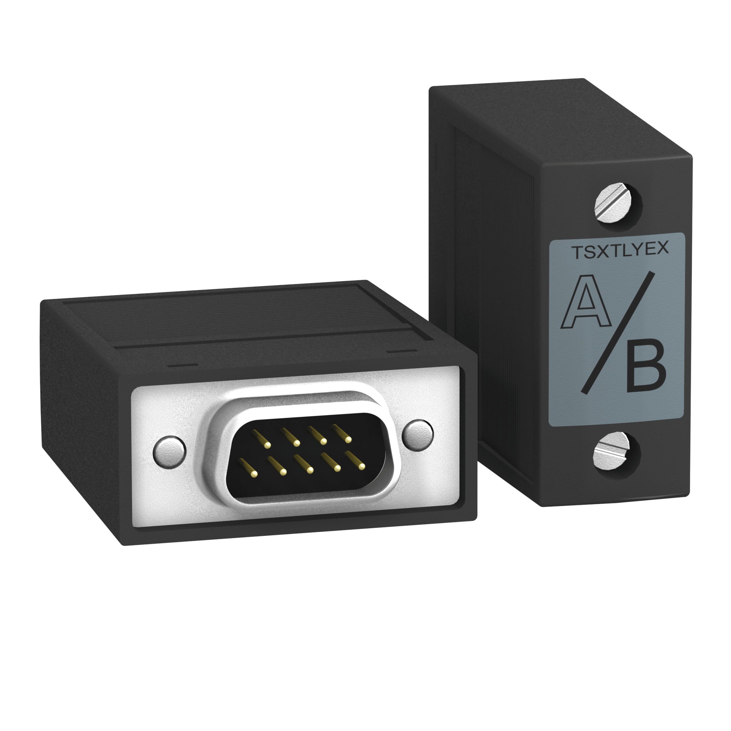 TSXTLYEX - line terminator - for rack end - set of 2 Schneider Electric