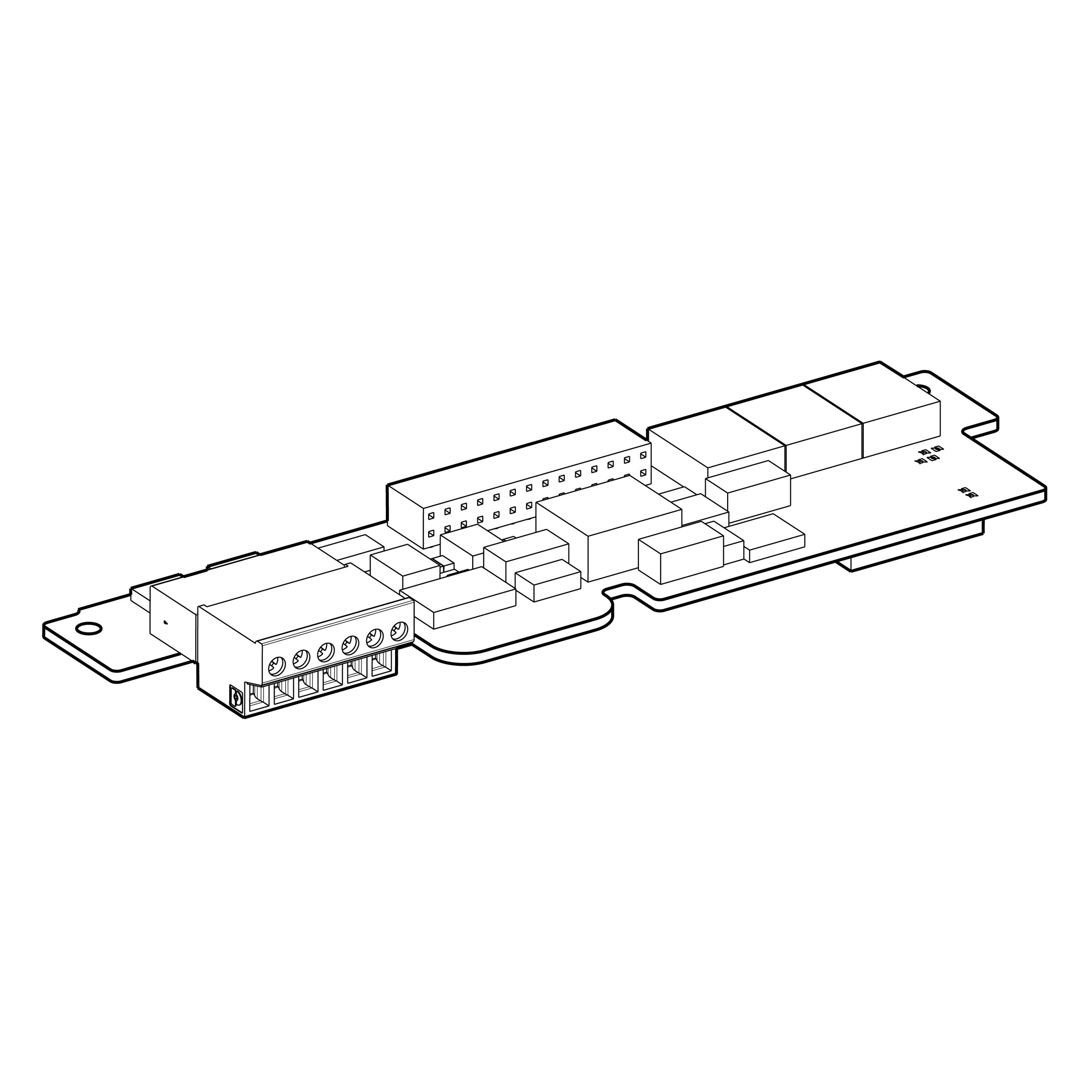 VW3A3407 - VW3A3407 - Encoder interface card with push-pull outputs - 24 V DC Schneider Electric
