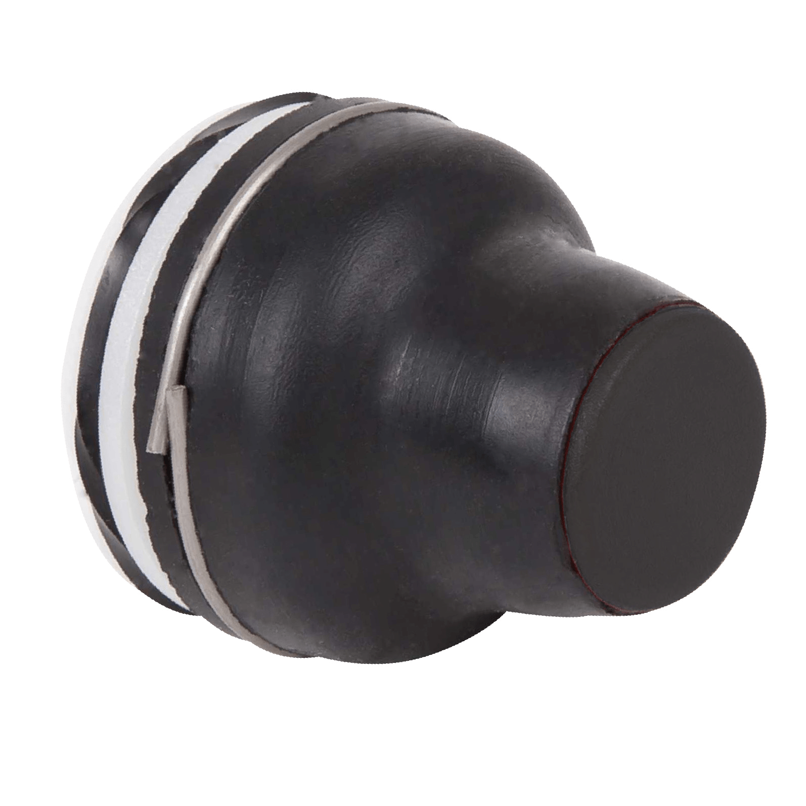 XACB9112 – Harmony XAC, Push button head, plastic, black, booted, operating travel 4 mm, -25…+ 70 °C | Schneider Electric