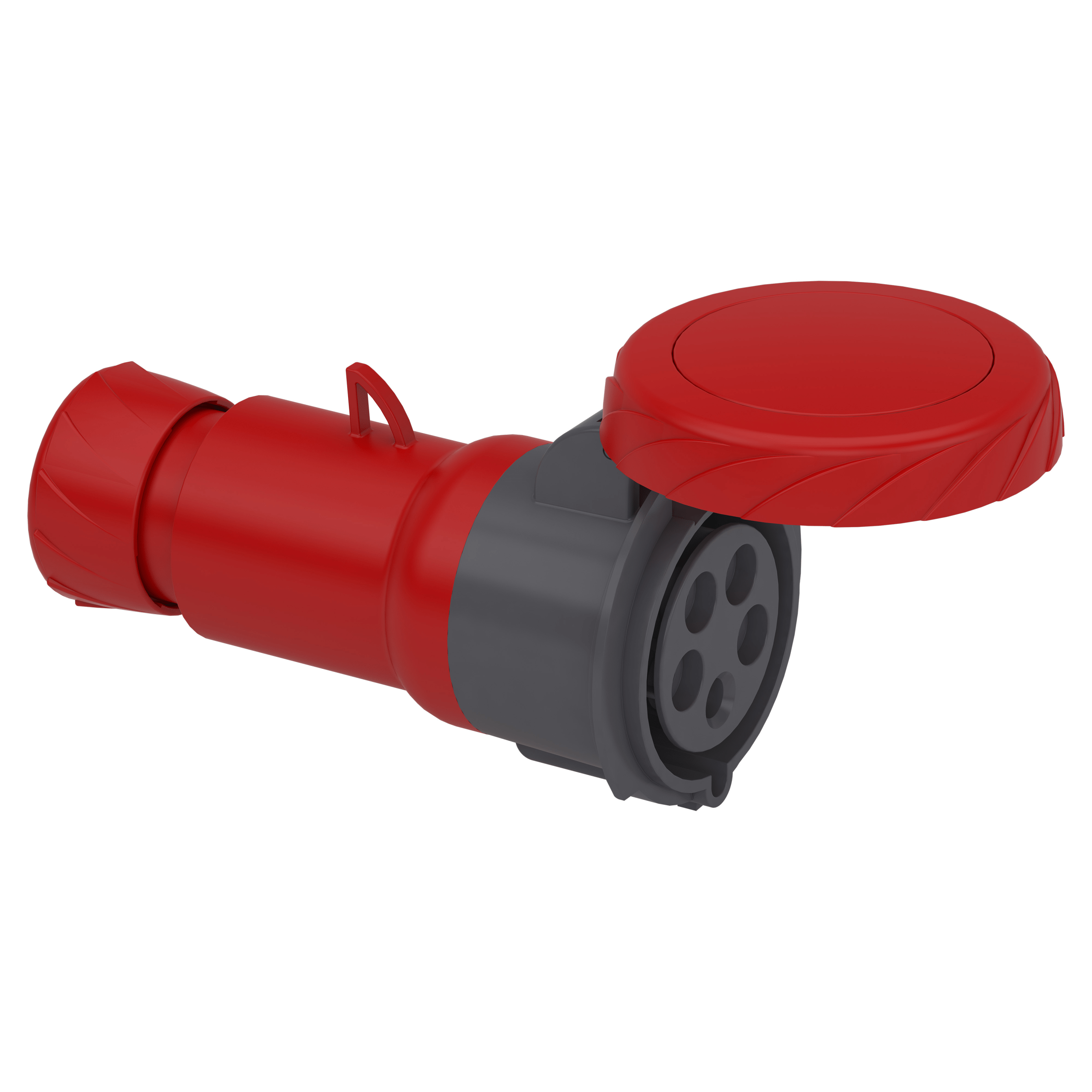 PKF32M735 - PratiKa wander socket - straight - 32 A - 3P + N + E - 380...415 V AC - IP67 Schneider Electric