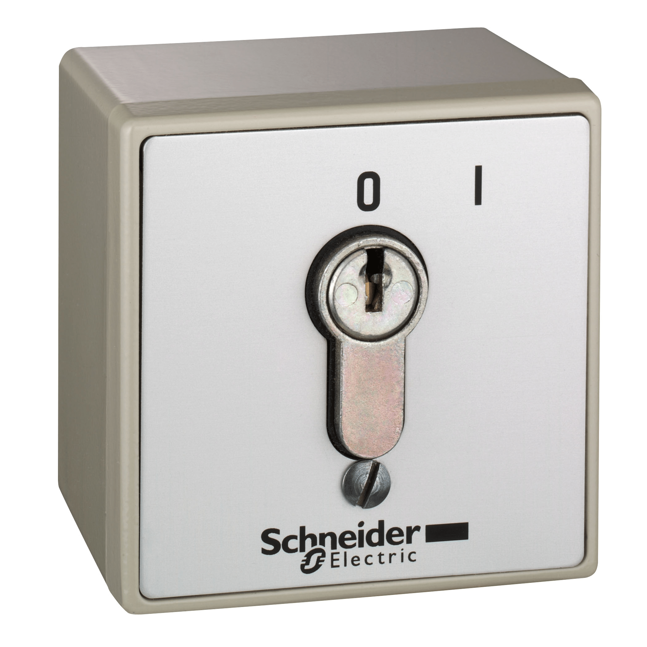 XAPS11111N - Harmony XAP, XB2 SL, Control station key operated, surface mounting, key switch selector, 2 positions, stay put, 1 NO, marked O - I Schneider Electric