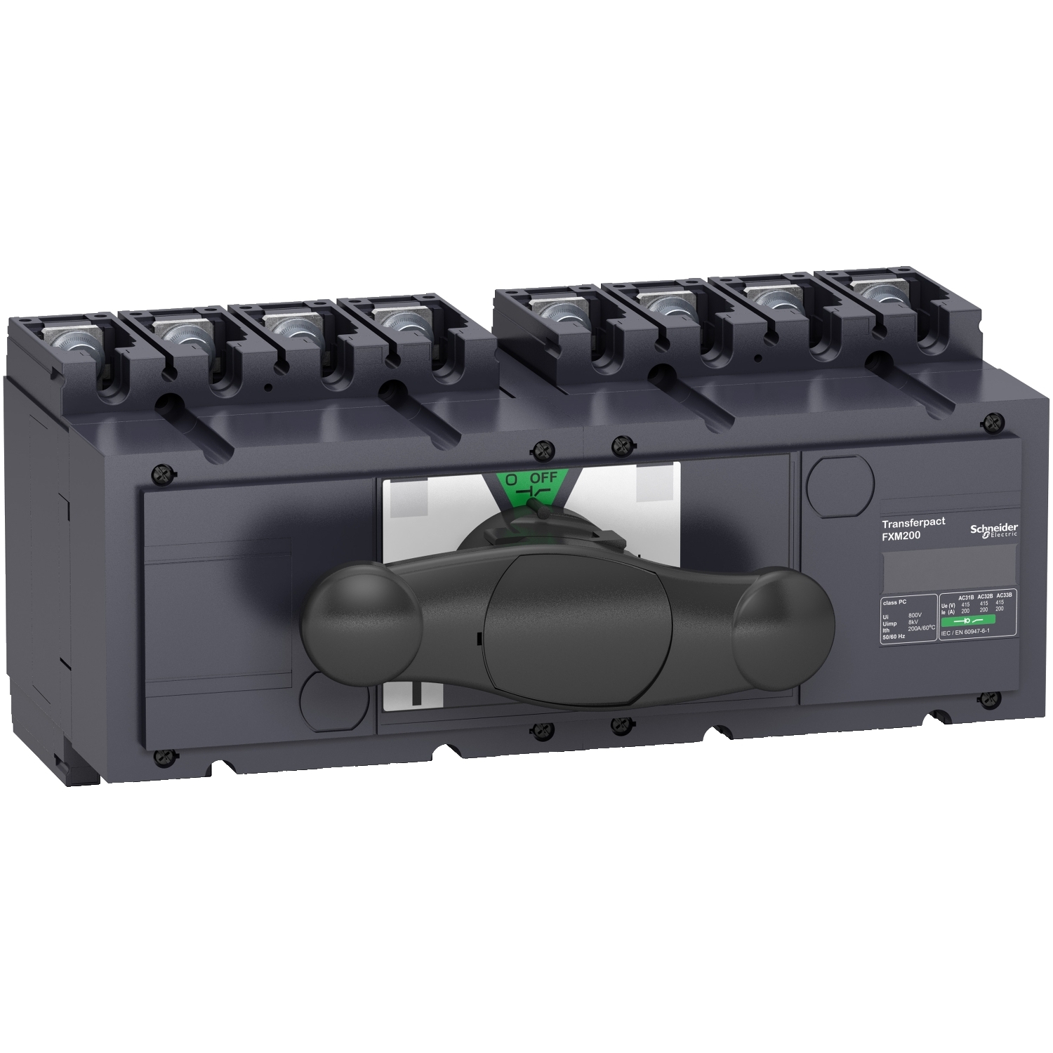 Complete manual source changeover assembly