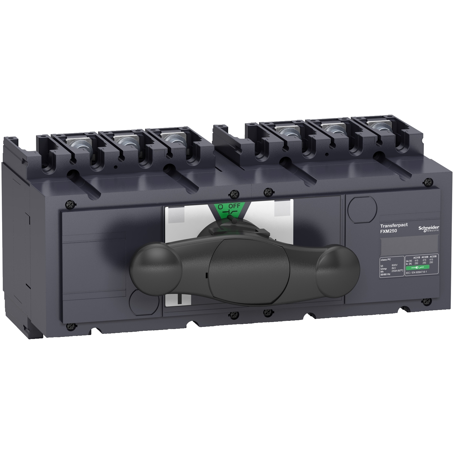 Complete manual source changeover assembly