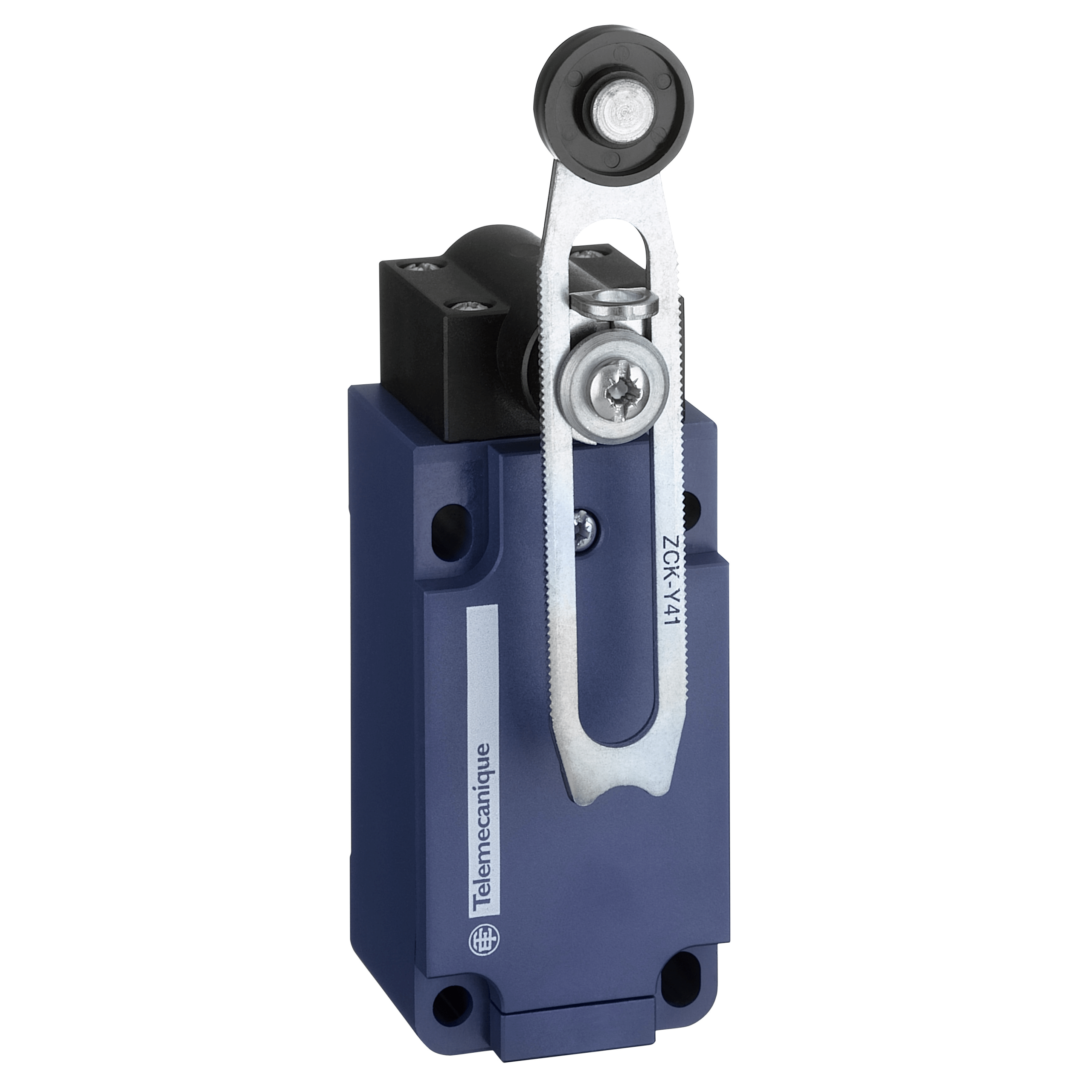 XCKS141H29 – Limit switch, Limit switches XC Standard, XCKS, thermoplastic plastic roller lever var. length, 1NC+1 NO, snap, M20 | Telemecanique Sensors