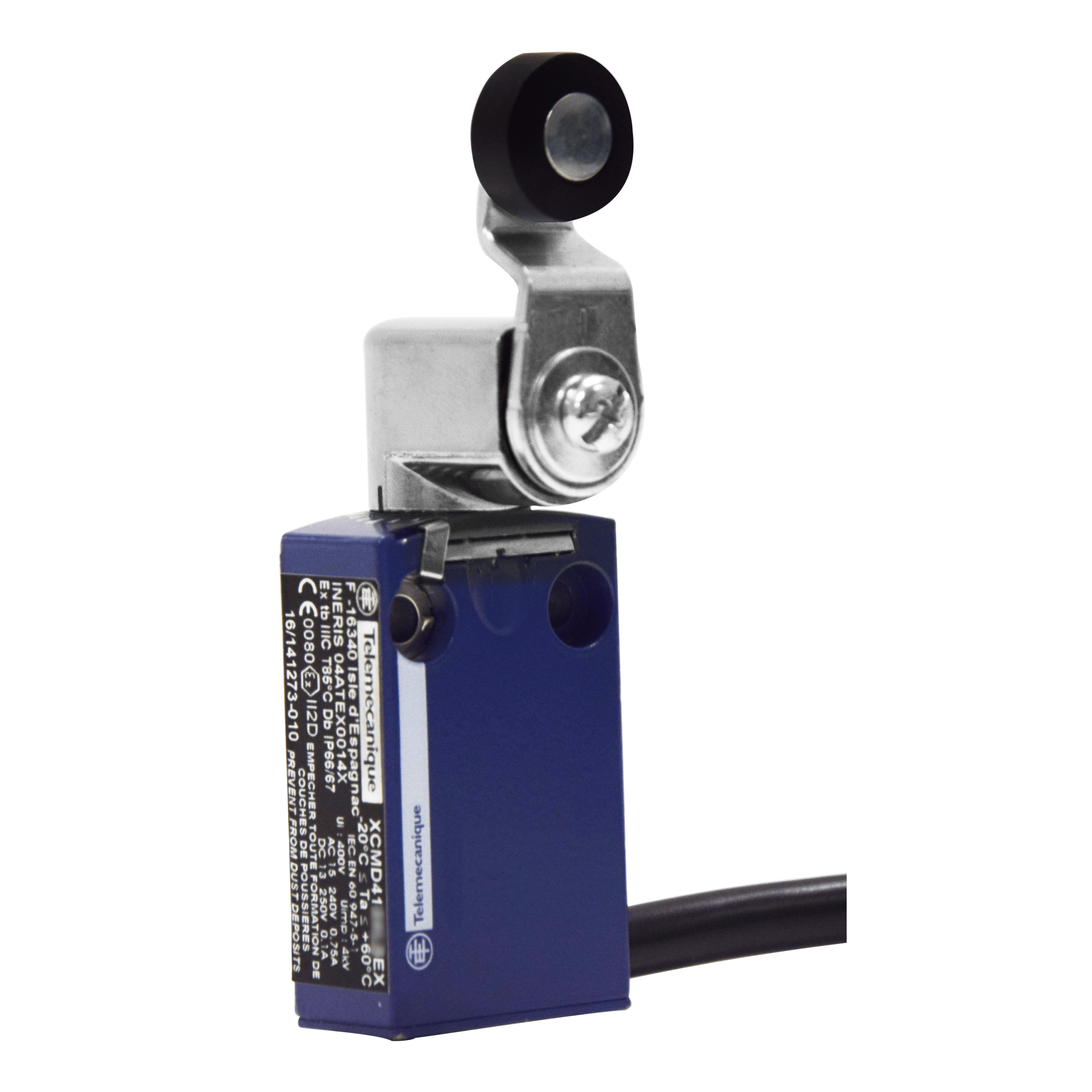 XCMD4115L5EX - Limit switch, Limit switches XC Standard, XCMD, roller lever, 2NC + 2 NO, ATEX/IECEx Telemecanique Sensors