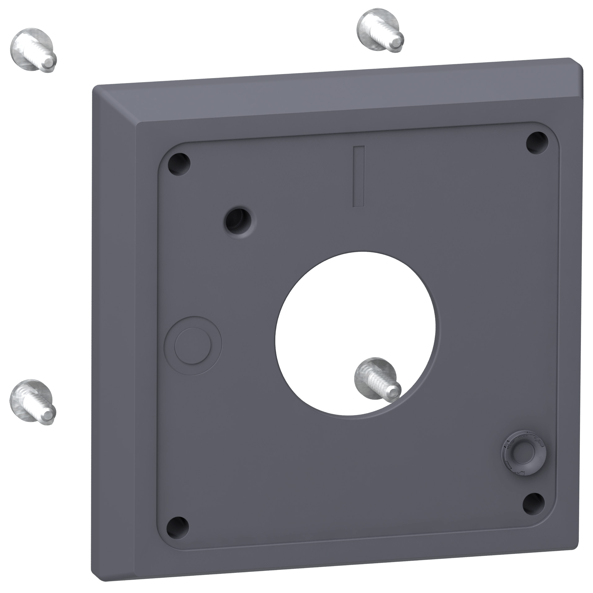 GVAPP1 - Spacer base for rotary handle mounting, TeSys GV, retrofit accessory Schneider Electric