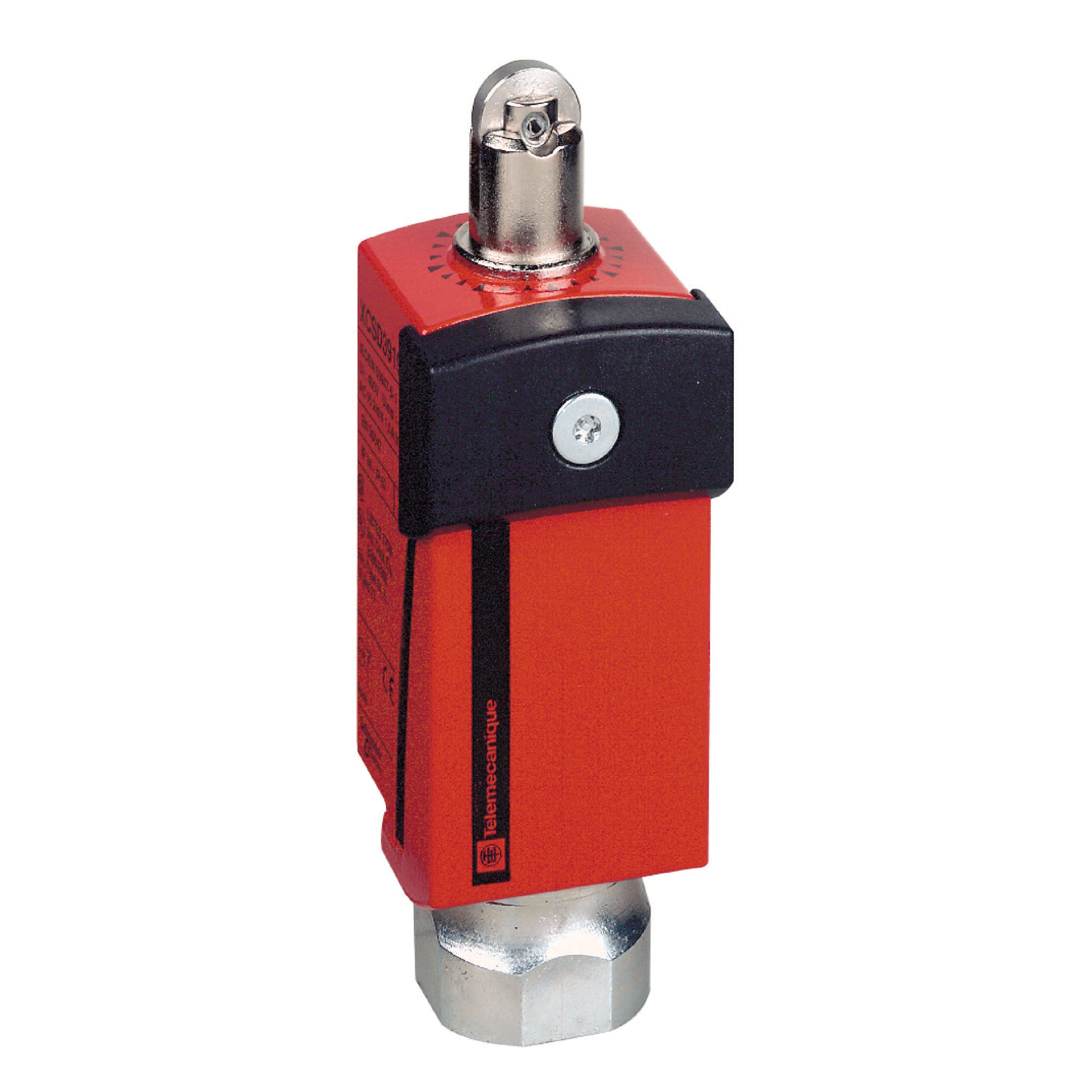 XCSD3702P20 - Safety limit switch, Telemecanique Safety switches XCS, metal, roller plunger, 2NC+1 NO, 1entry tapped M20 x 1.5 Telemecanique Sensors