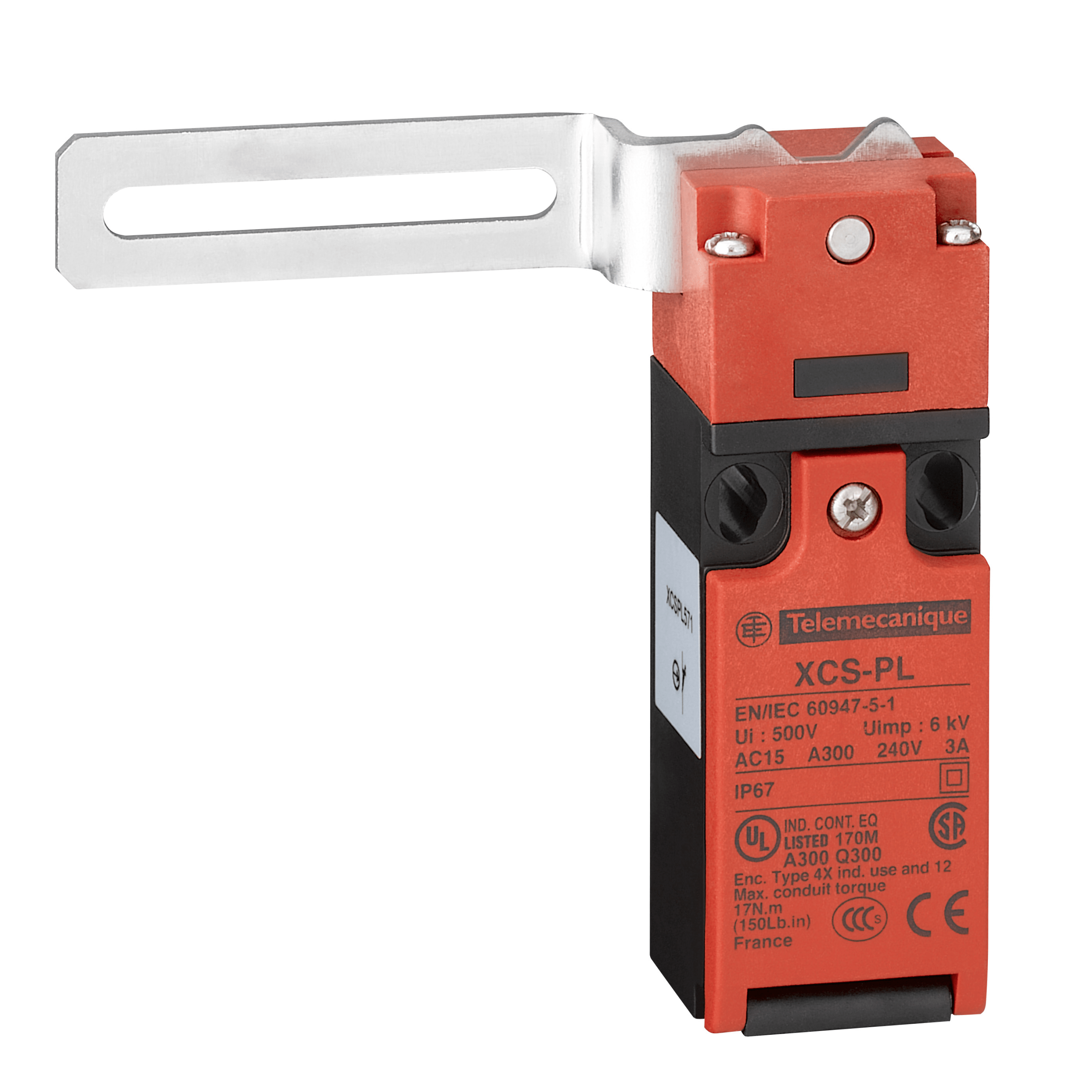 XCSPL791 - Guard switch, Telemecanique Safety switches XCS, XCSPL, elbowed flush lever, to left, 2NC, Pg11 Telemecanique