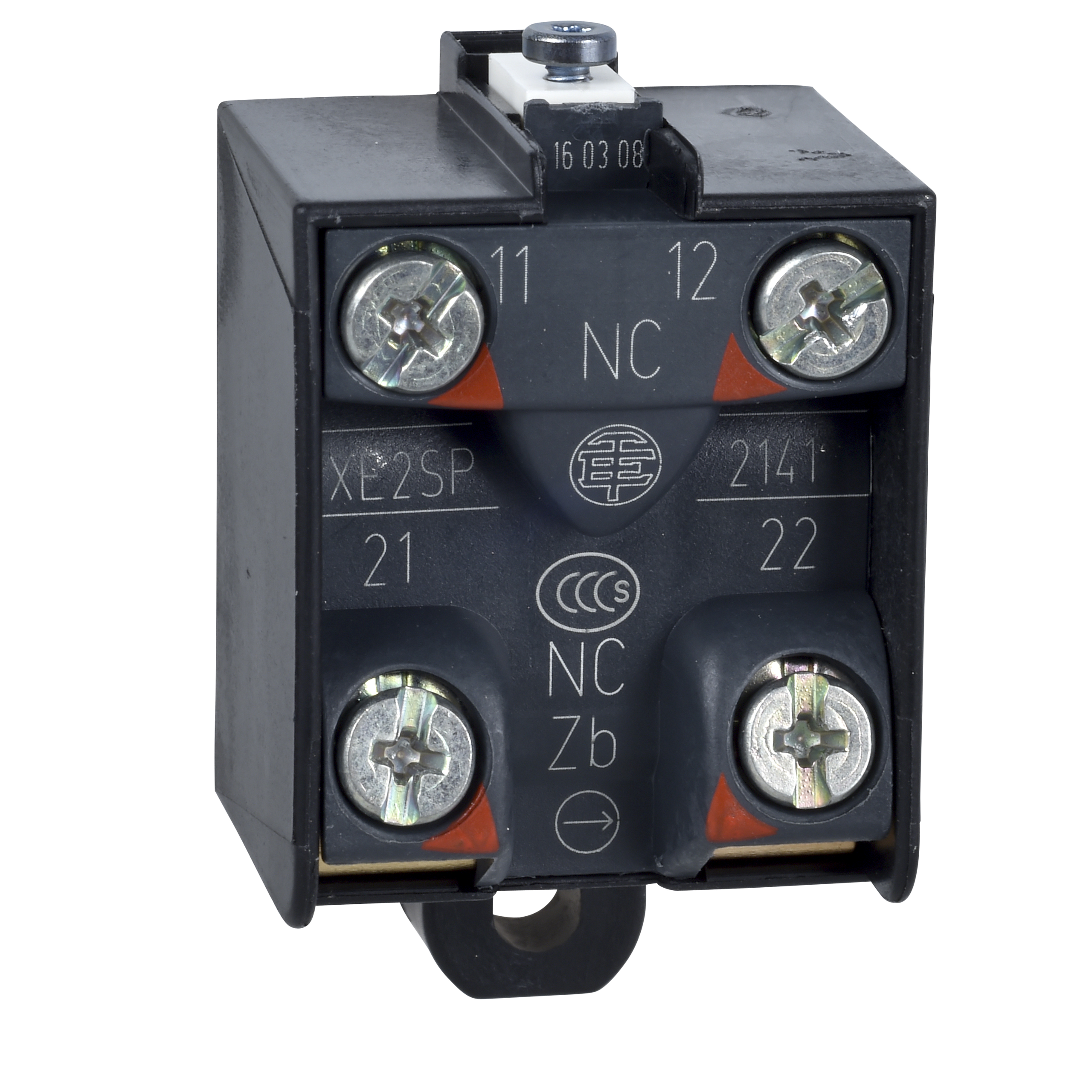 XE2SP2141 – Limit switch contact block, Limit switches XC Standard, 2NC, snap action, simultaneous | Telemecanique Sensors
