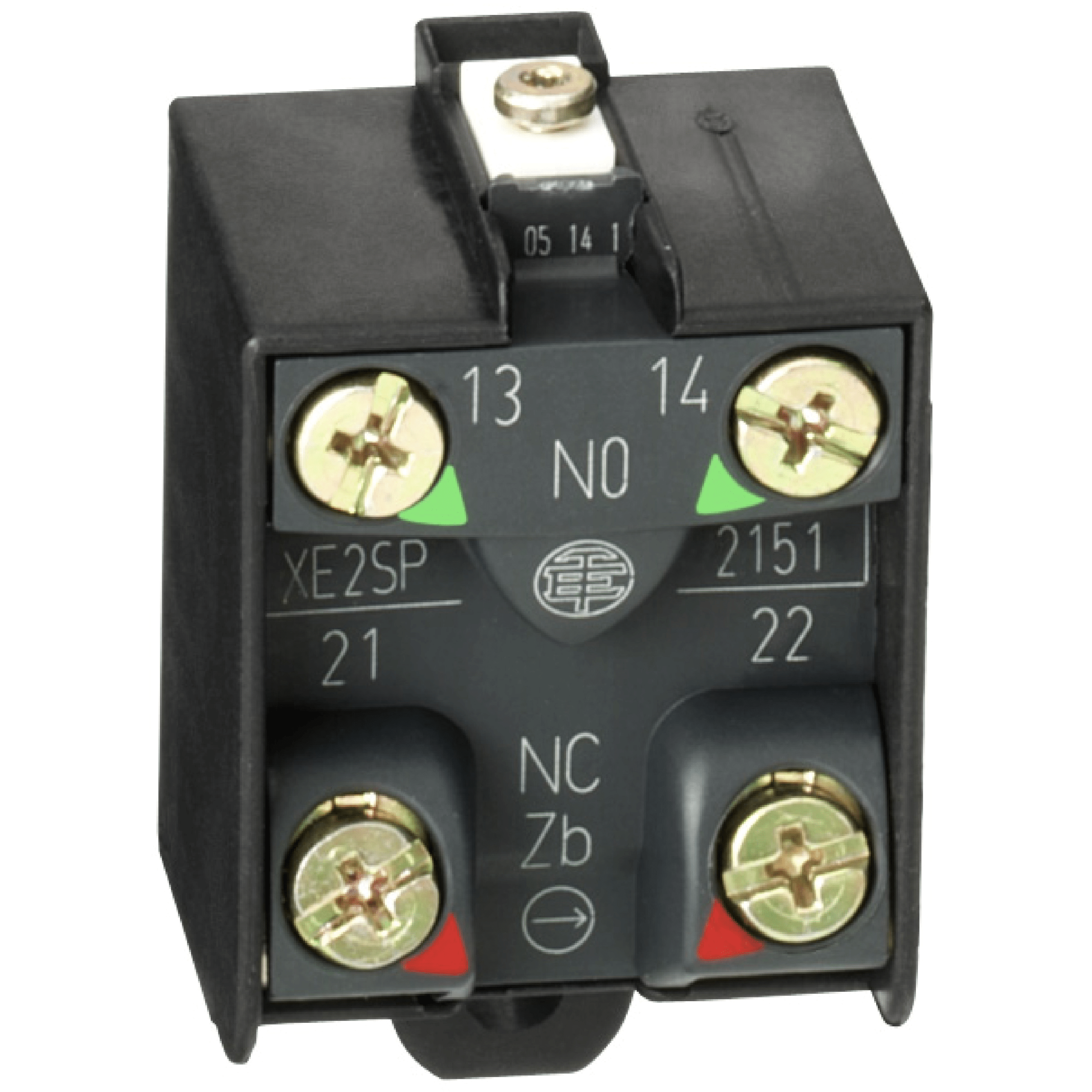 XE2SP2151 – Limit switch contact block, Limit switches XC Standard, 1NC+1 NO, snap action | Telemecanique Sensors