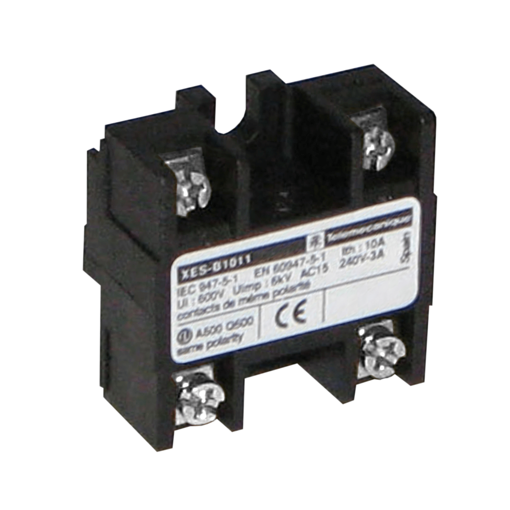 XESP2051 – Limit switch contact block, Limit switches XC Standard, XESP, 1C/O snap action, simultaneous, silver plated | Telemecanique Sensors
