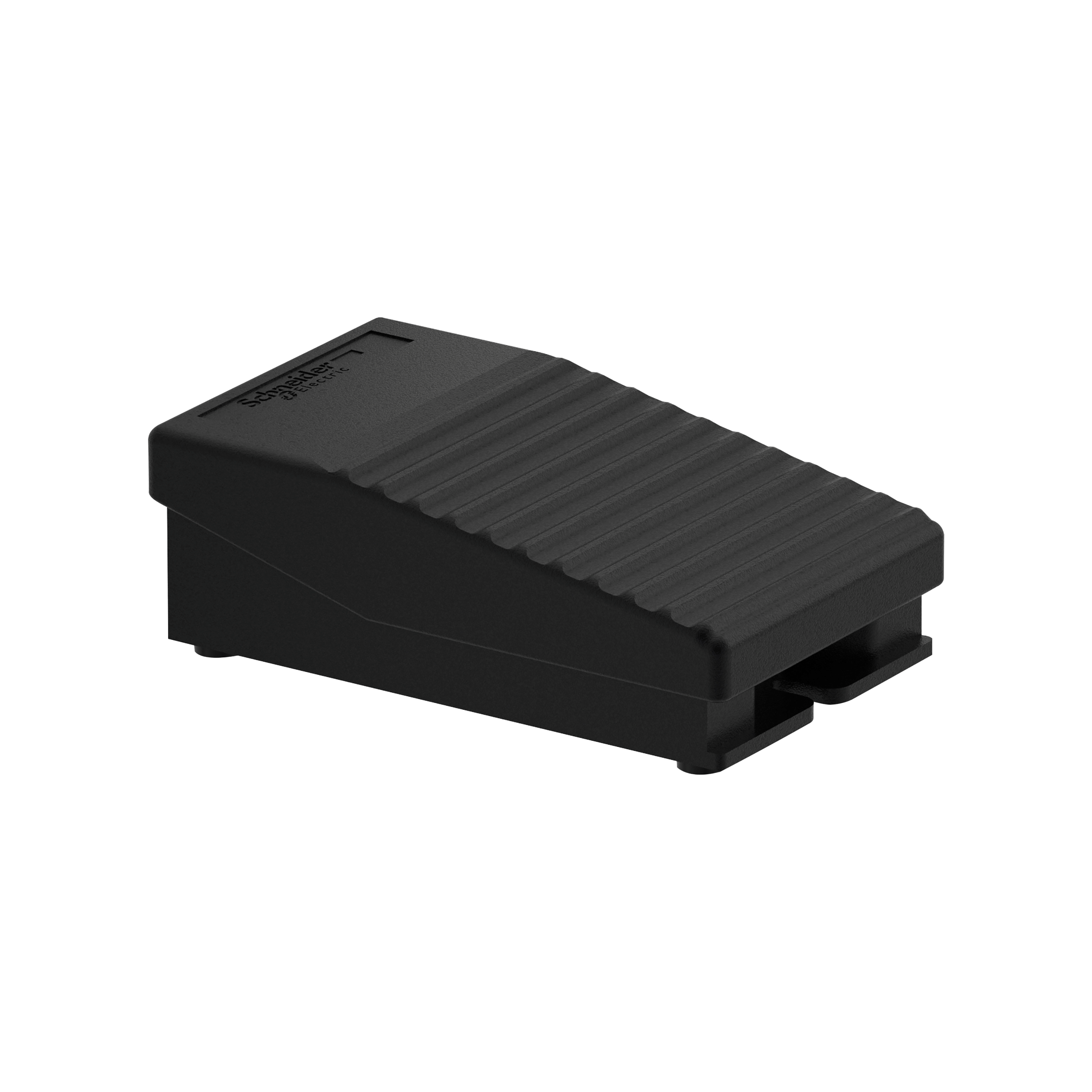 XPEA110 - Preventa XPE, Single foot switch, plastic, black, without cover, 1 NO + 1 NC Schneider Electric
