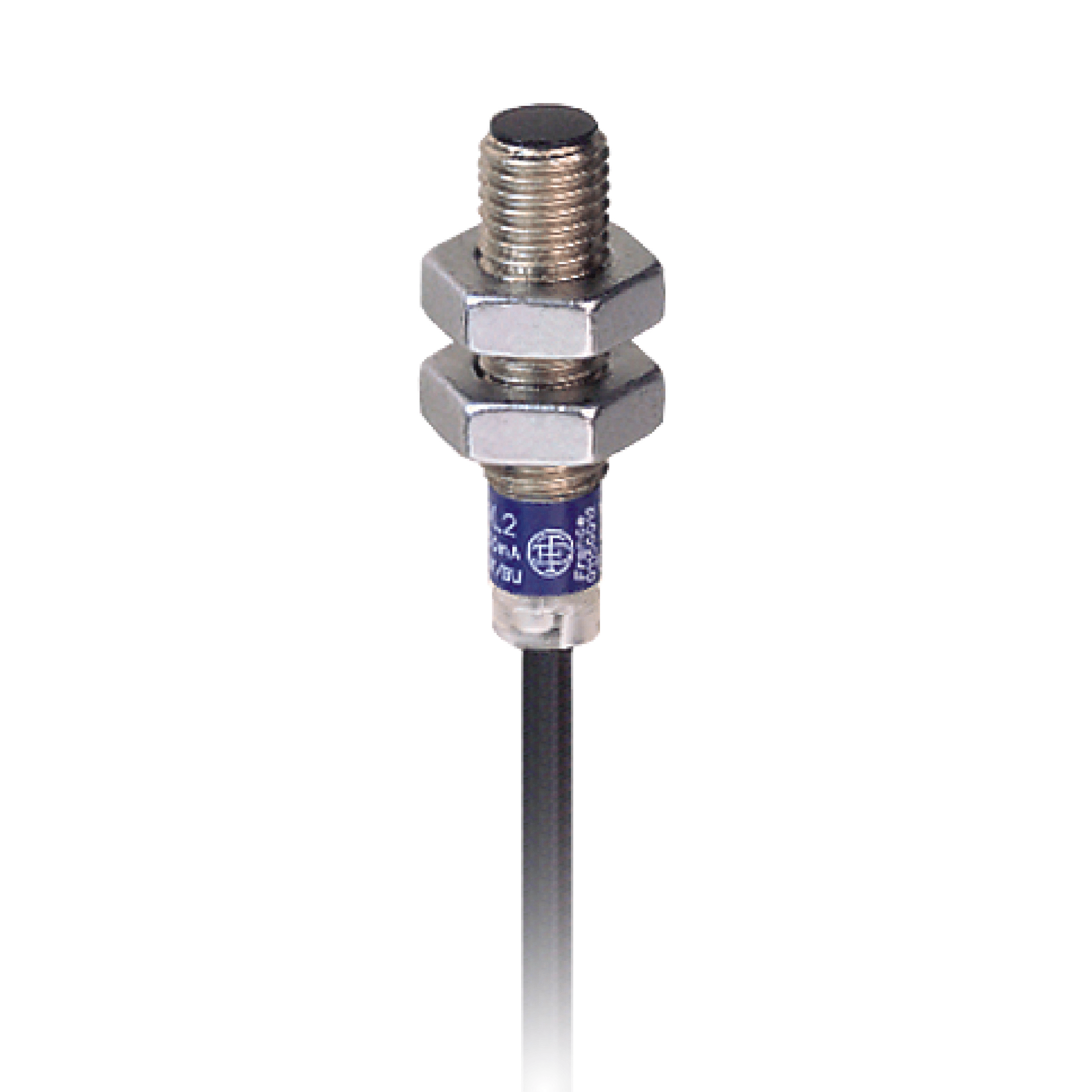 XS108B3PBL2 - Inductive proximity sensors XS, inductive sensor XS1 M8, L33mm, brass, Sn2.5mm, 12..24VDC, cable 2m Telemecanique Sensors