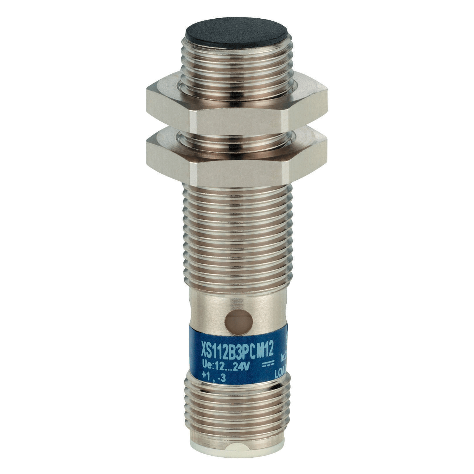 XS112B3PCM12 - Inductive proximity sensors XS, inductive sensor XS1 M12, PNP NO&NC, Flush, Sn4mm, 12...24 VDC, M12 Telemecanique Sensors