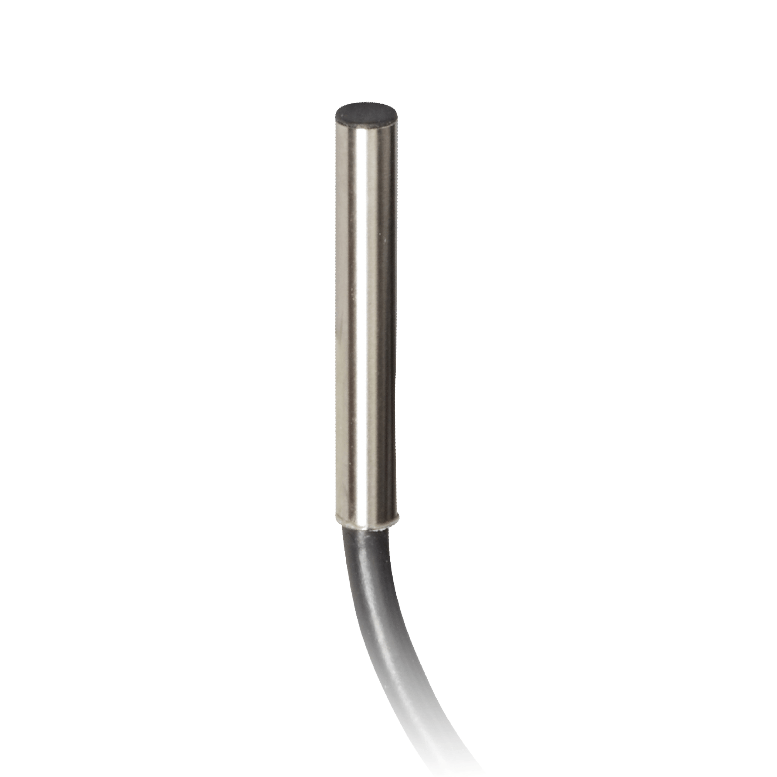 Inductive proximity sensors XS, inductive sensor XS1 Ø4, L28mm, brass, Sn1mm, 5..24VDC, cable 2m