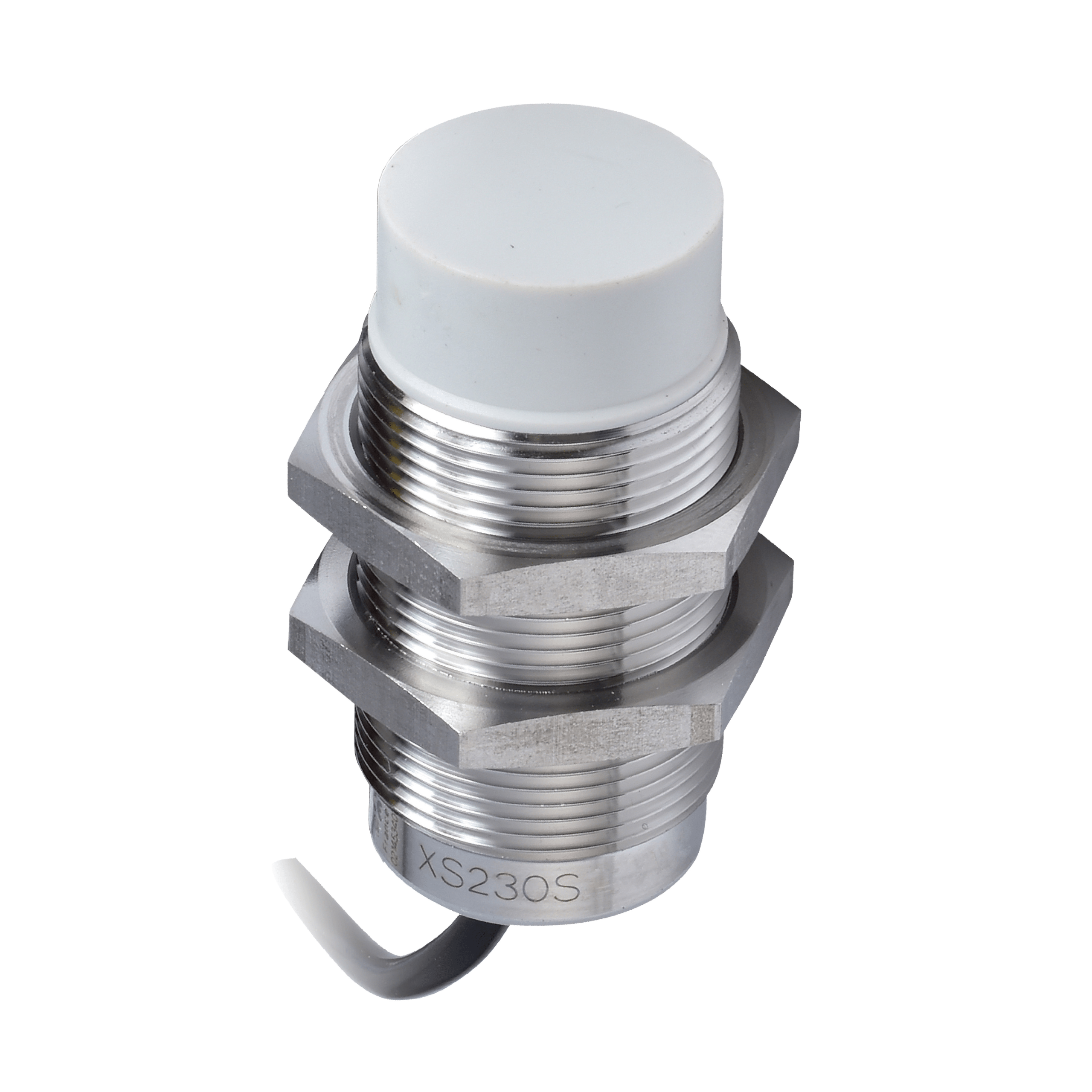 XS230SAMAL2 - Inductive proximity sensors XS, inductive sensor XS2 M30, L63mm, stainless, Sn22mm, 24...240VAC/DC, L2m Telemecanique