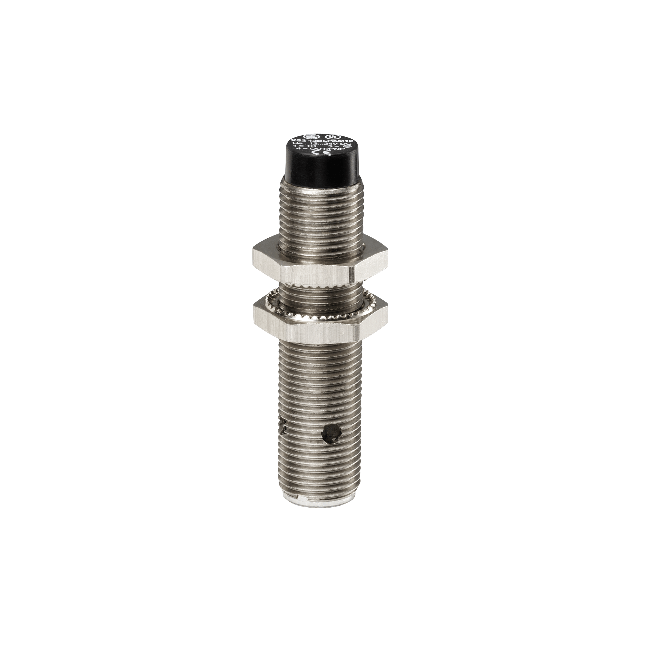XS2M12KP340D - Inductive proximity sensors XS, inductive sensor XS2 M12, L66mm, brass, Sn4mm, 12...24 VDC, M12 Telemecanique Sensors
