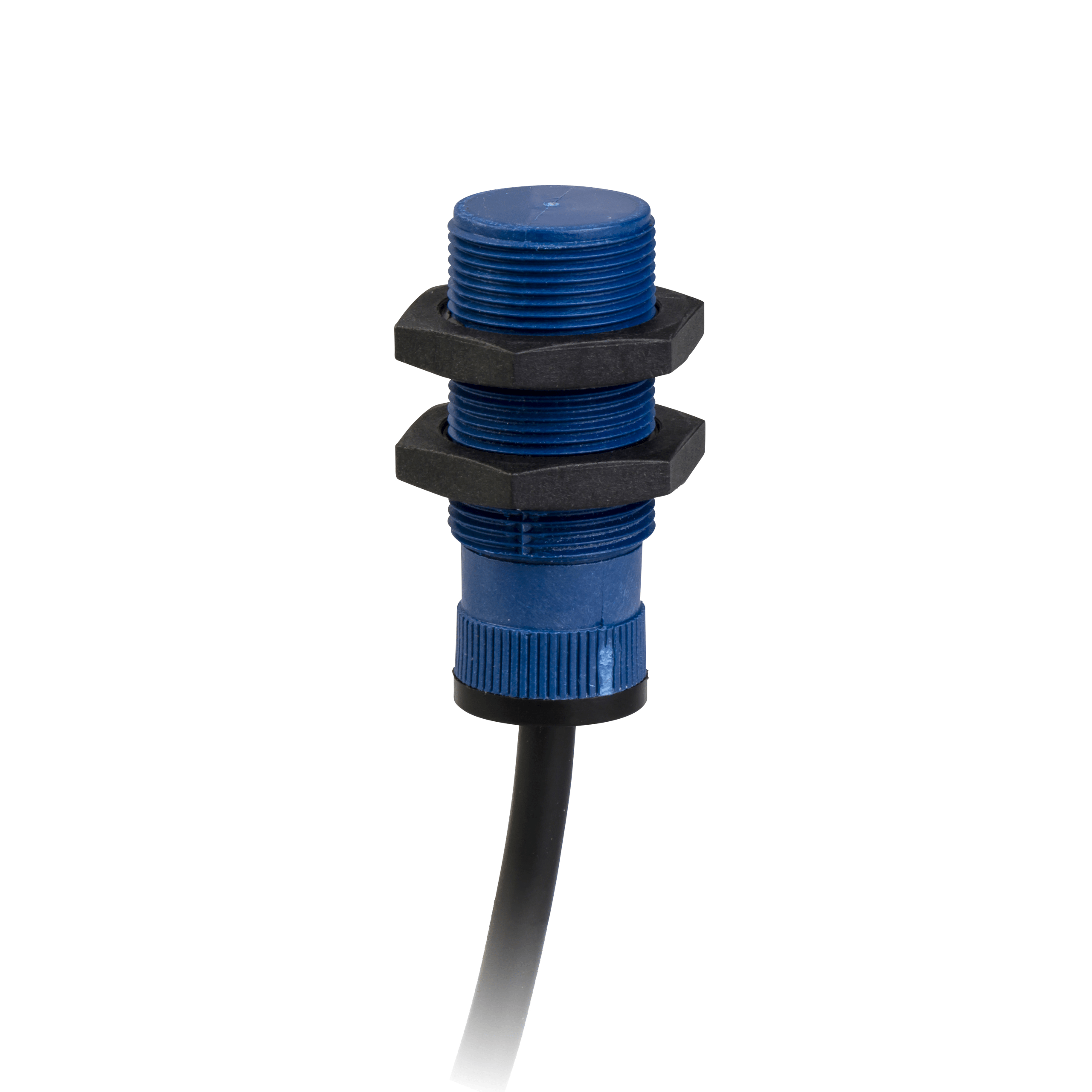 Inductive proximity sensors XS, inductive sensor XS4 M18, L34mm, PPS, Sn8mm, 12...24 VDC, cable 2 m Telemecanique Sensors