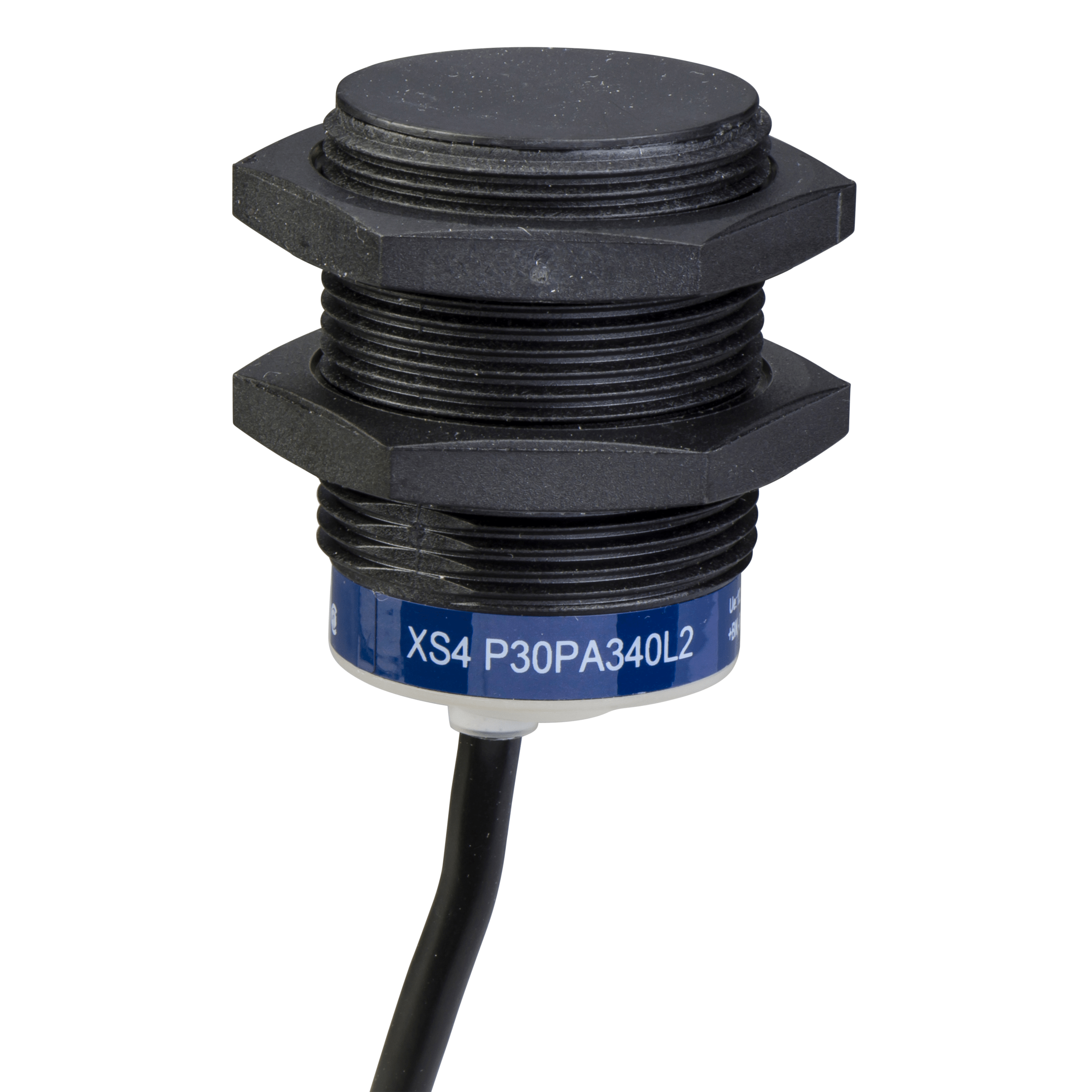 XS4P30PA340L2 - Inductive proximity sensors XS, inductive sensor XS4 M30, L40.5 mm, PPS, Sn15mm, 12...24 VDC, cable 10 m Telemecanique Sensors