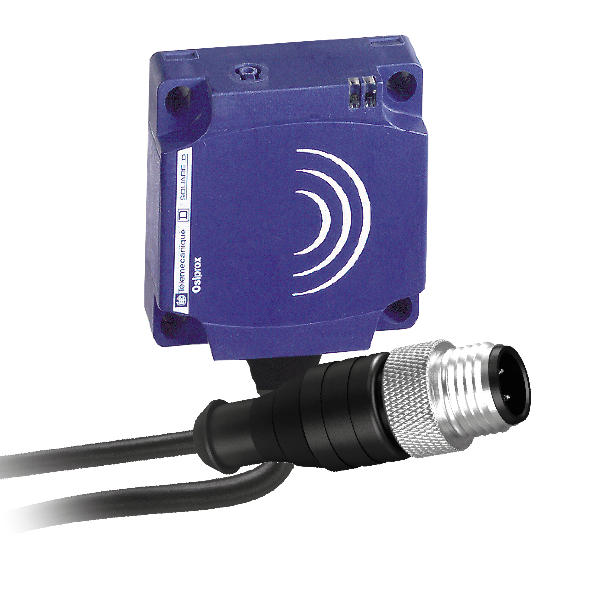 Inductive proximity sensors XS, inductive sensor XS8 40x40x15, PBT, Sn25mm, 24…240VAC/DC, 1/2" 0.15 m