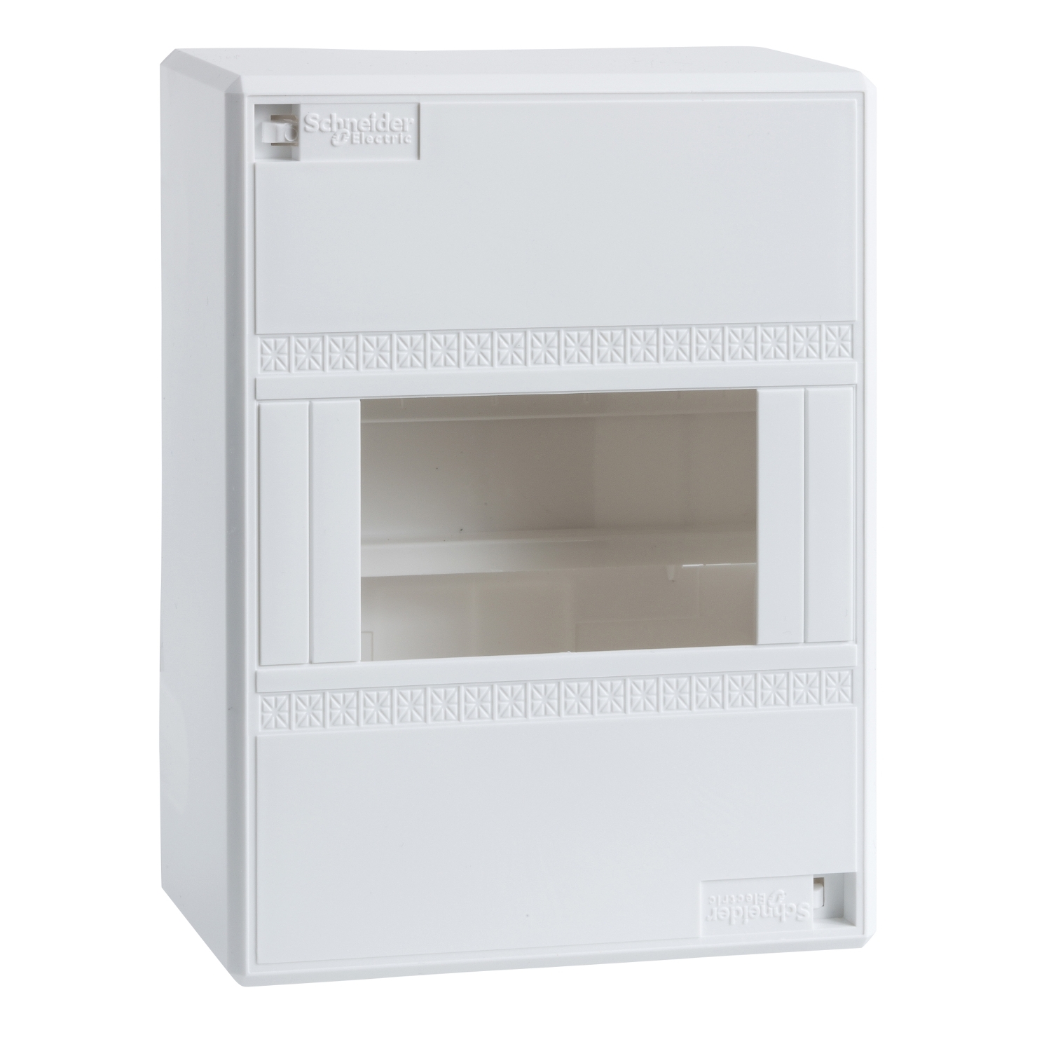 13394 – Mini Opale surface enclosure - IP 30 - 1 x 4 modules - without door | Schneider Electric