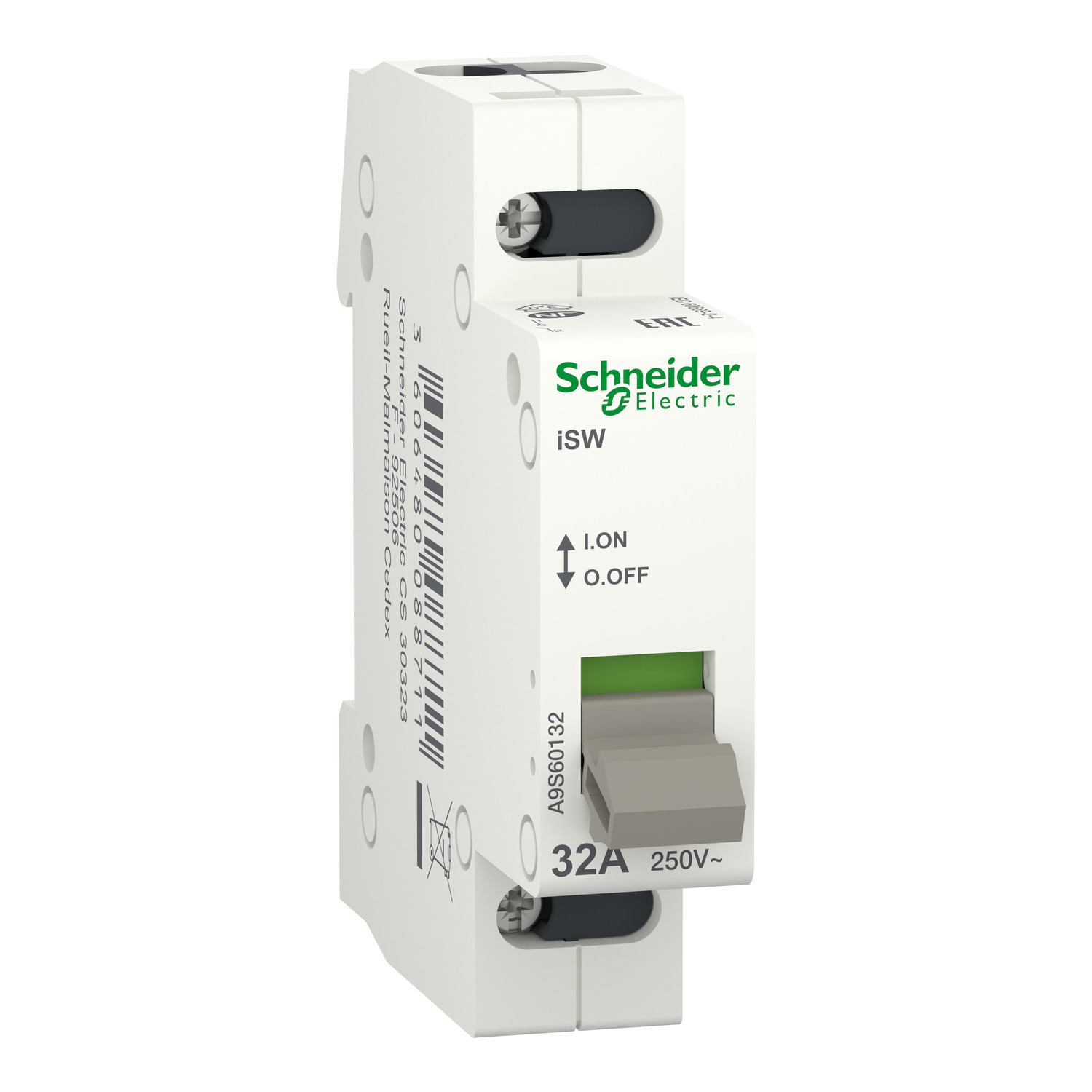 A9S60132 – Switch Acti9 iSW - 1 pole - 32 A - 250V | Schneider Electric