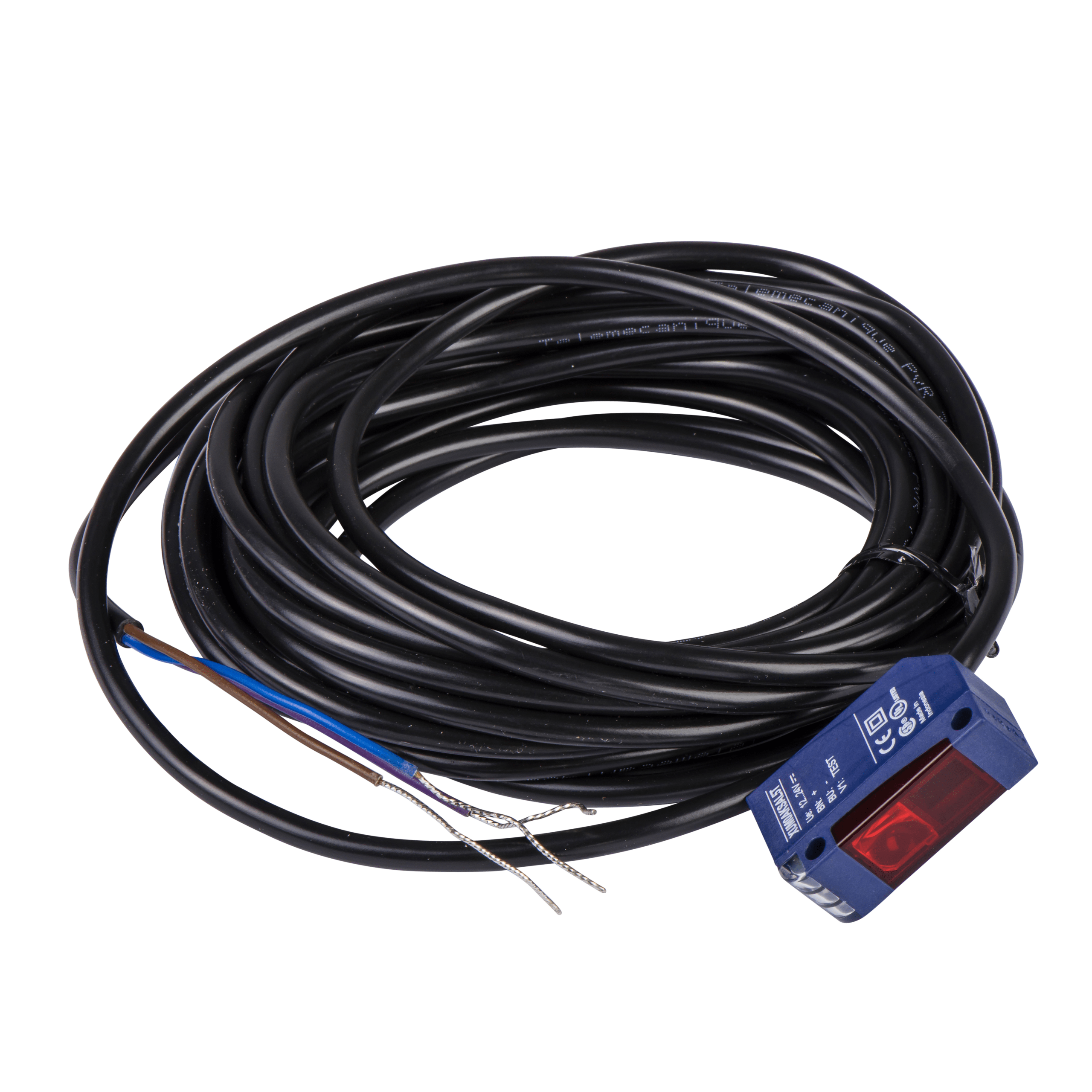Photoelectric sensors XU, XUM, emitter, 12...24 VDC, cable 2 m Telemecanique Sensors