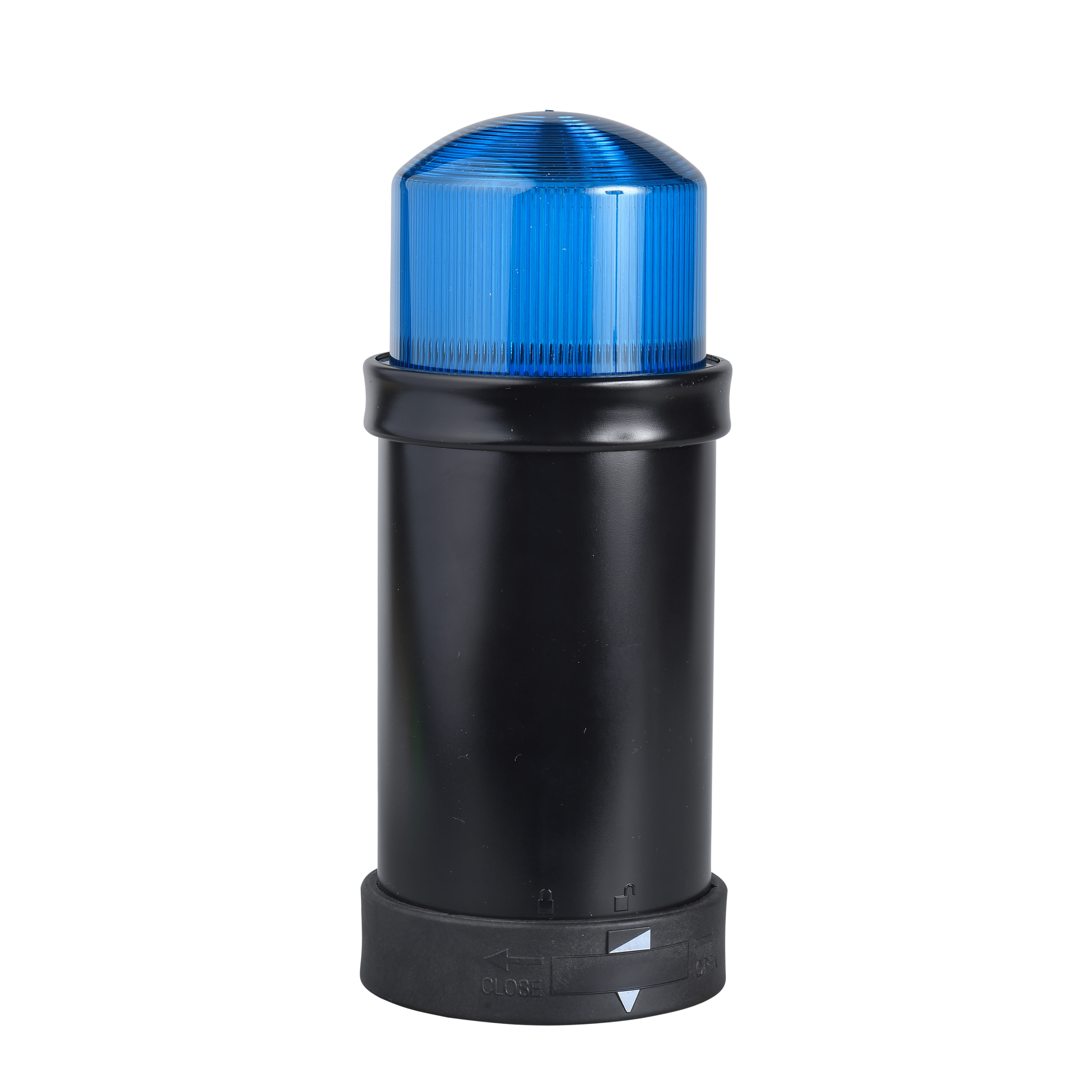 XVBC6M6 - Harmony XVB, Illuminated unit for modular tower lights, plastic, blue, Ø70, integral "flash" discharge tube, 5 joule, 230 V AC Schneider Electric