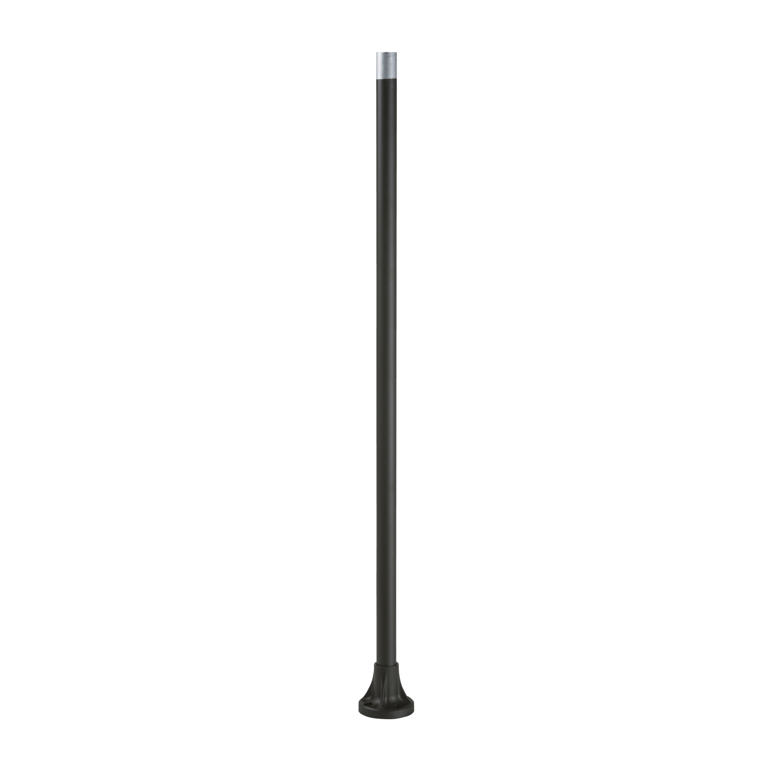 XVBZ04 - Harmony XVB, Fixing base for modular tower lights, plastic, Ø70, 780mm black aluminium support tube + black fixing plate Schneider Electric