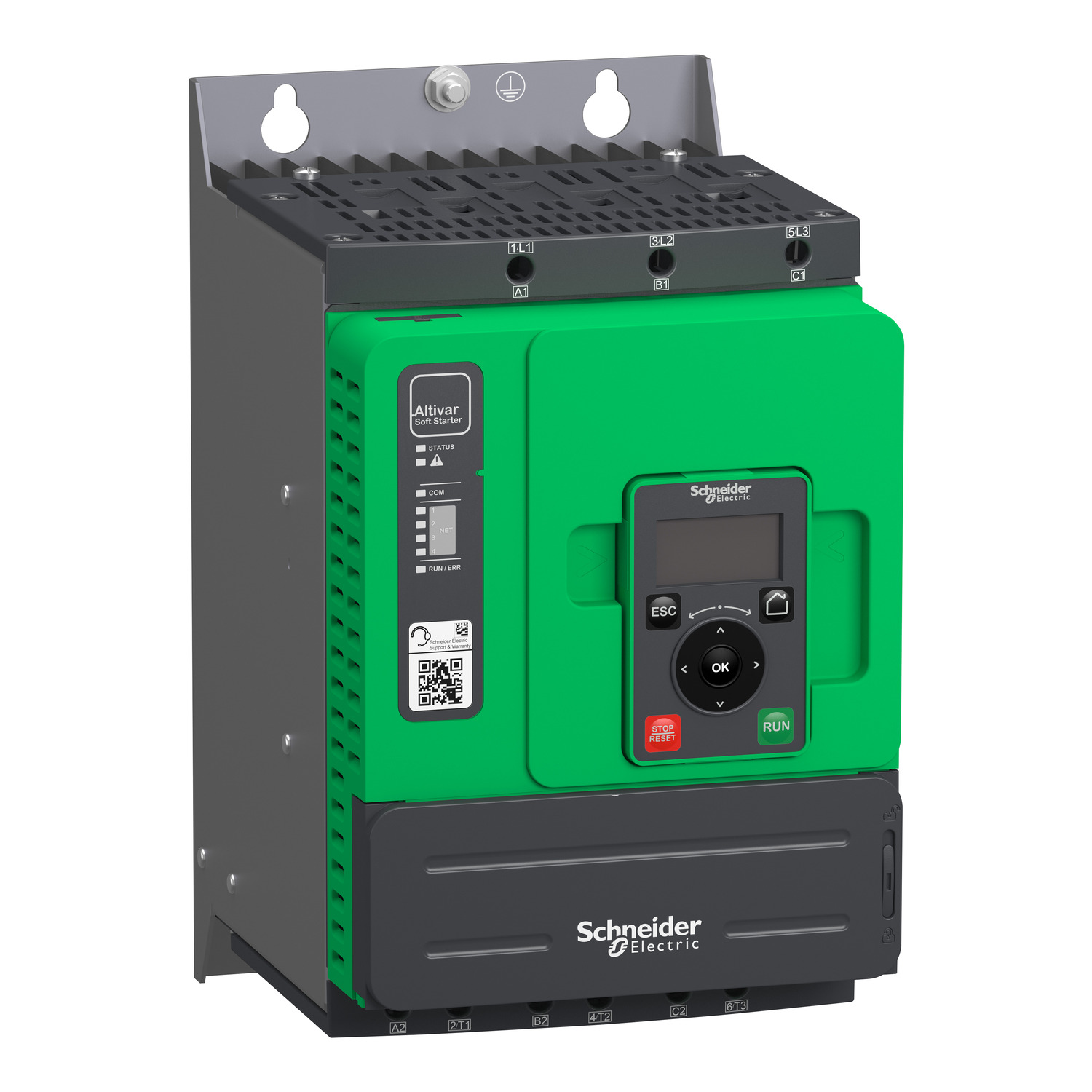 ATS480D22Y – Altivar Soft Starter ATS480, 22 A, 208…690V AC, control supply 110…230V AC | Schneider Electric