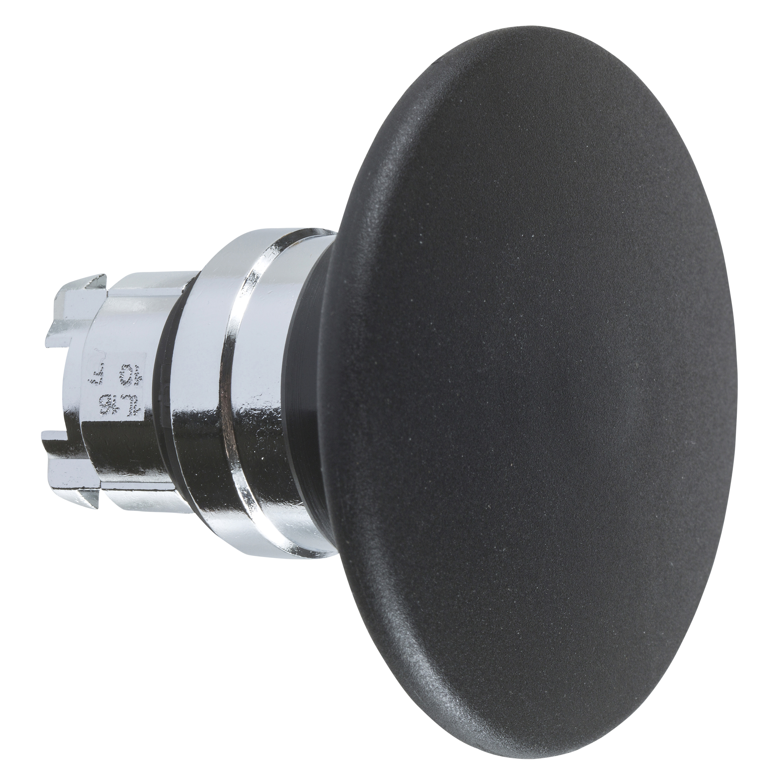 ZB4BS62 - Head for non illuminated push button, Harmony XB4, XB5, black Ø 60 mushroom pushbutton Ø22 mm latching turn release Schneider Electric