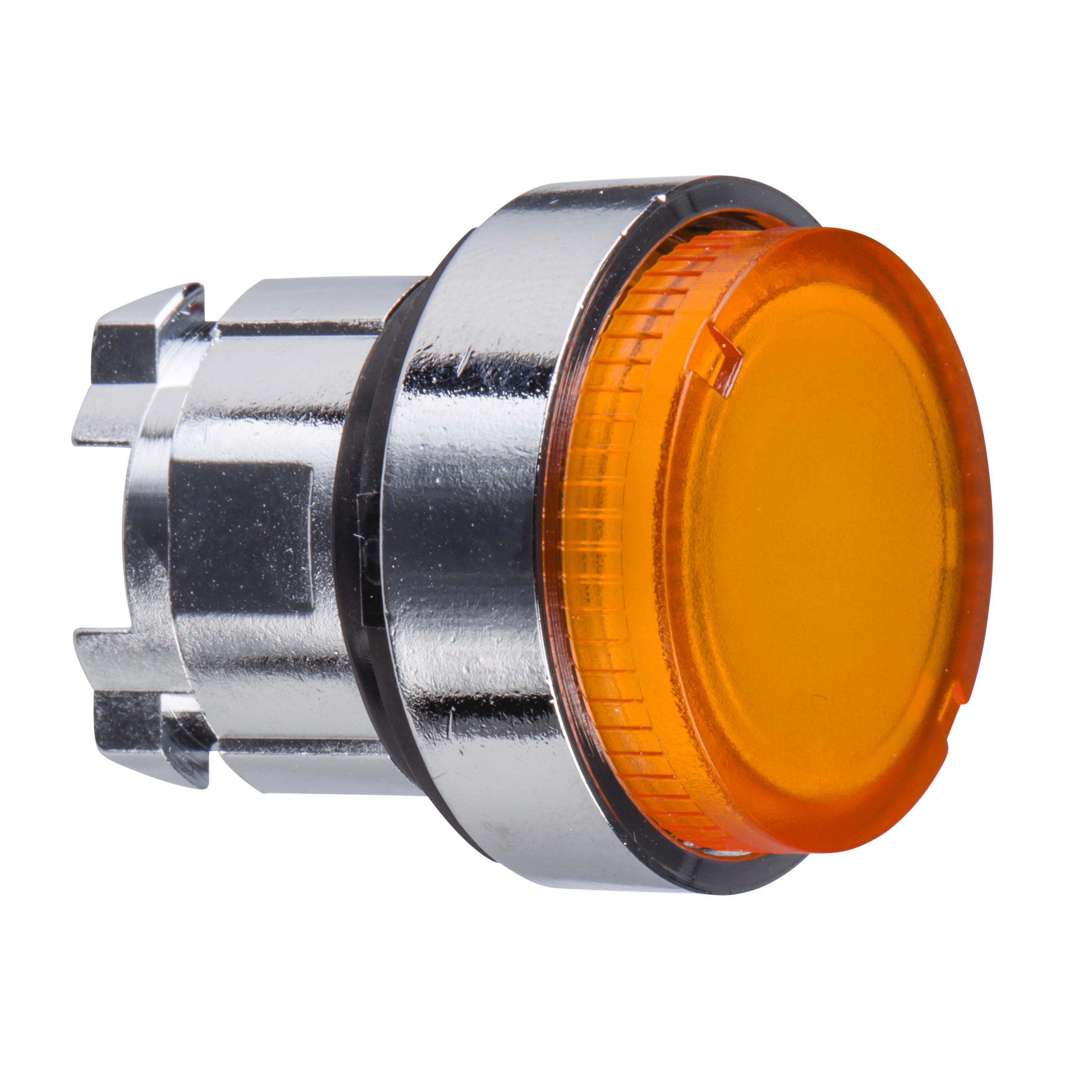 ZB4BW15 – Head for illuminated push button, Harmony XB4, orange projecting pushbutton Ø22 mm spring return BA9s bulb | Sch…