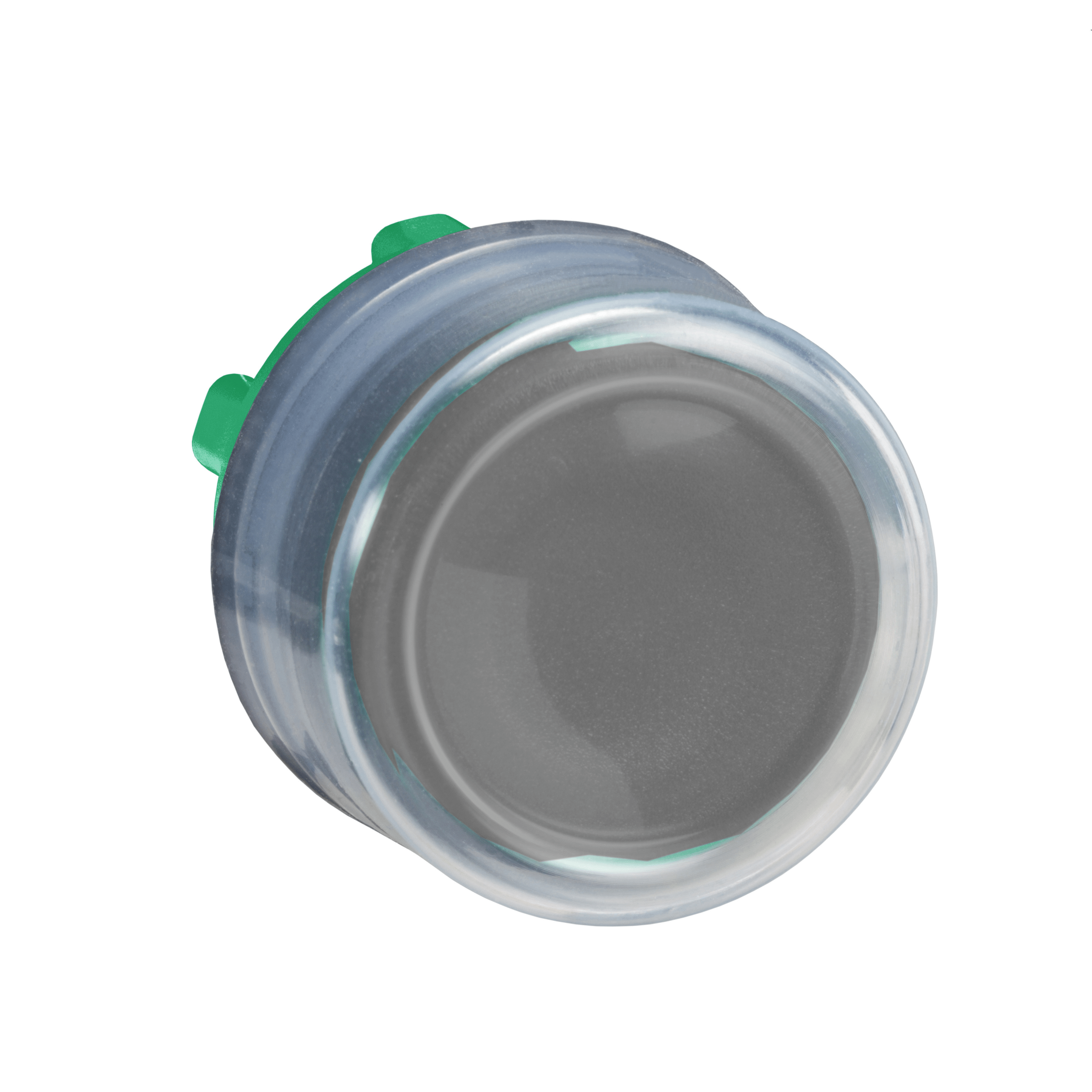 ZB5AP2 – Harmony XB5, Push button head, plastic, projecting, black, Ø22, spring return, booted, unmarked | Schneider Electric