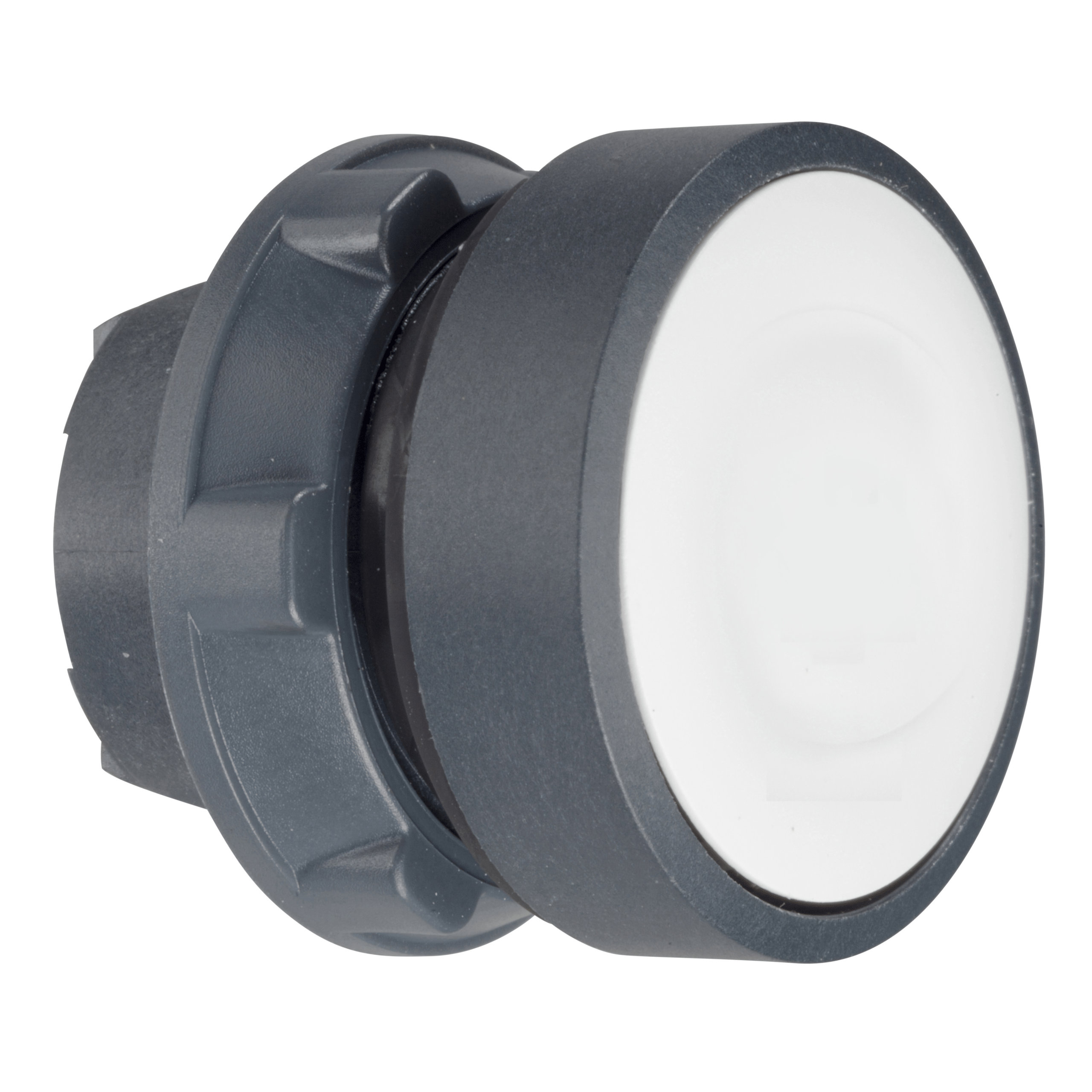 ZB5AW31 – Harmony XB5, Illuminated push button head, plastic, flush, white, Ø22, spring return, plain lens for BA9s bulb | Schneider Electric