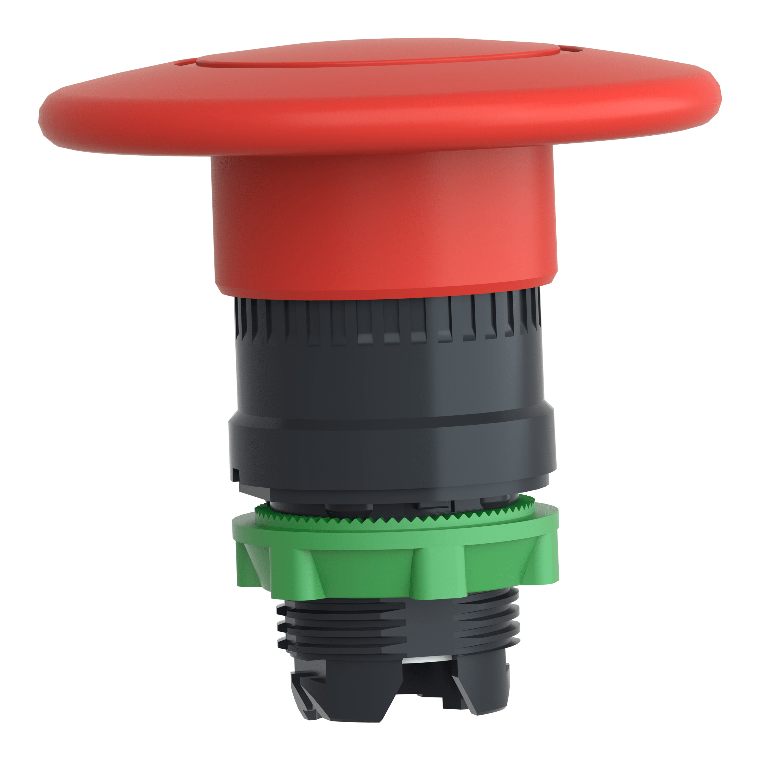 ZB5AX84 – Harmony XB5, Emergency stop head switching off, plastic, red mushroom Ø60, Ø22, trigger latching push-pull | Sch…