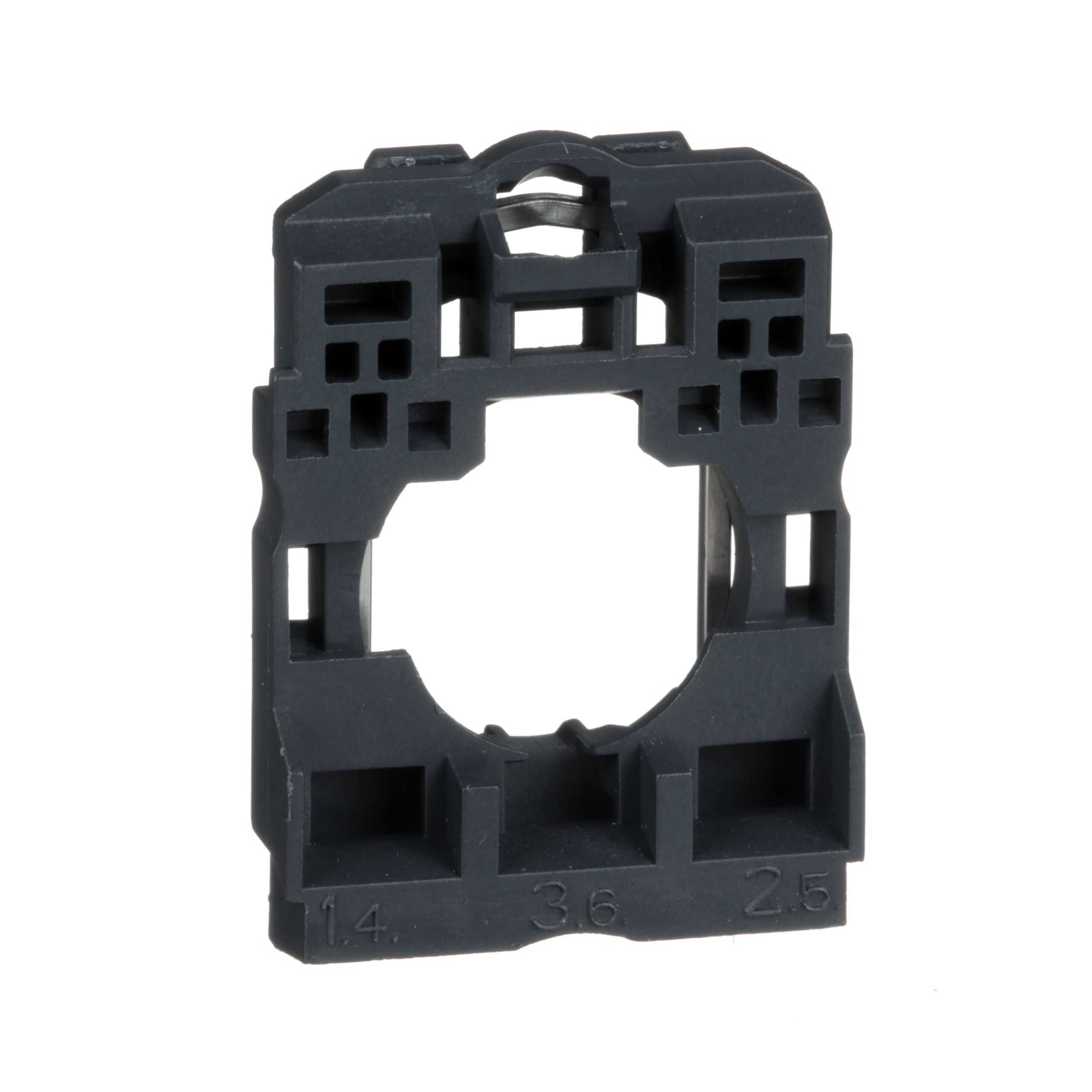 ZB5AZ009 – Harmony XB5, Body/fixing collar for electrical block, plastic | Schneider Electric